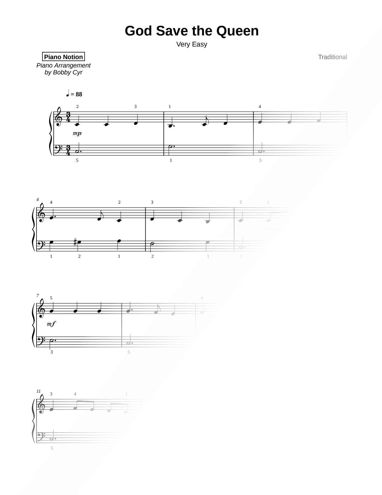 God Save the Queen [very easy]