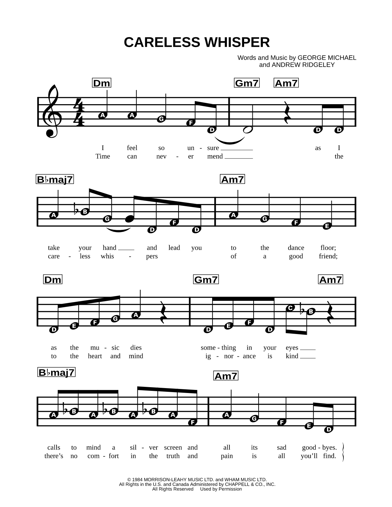 Careless Whisper