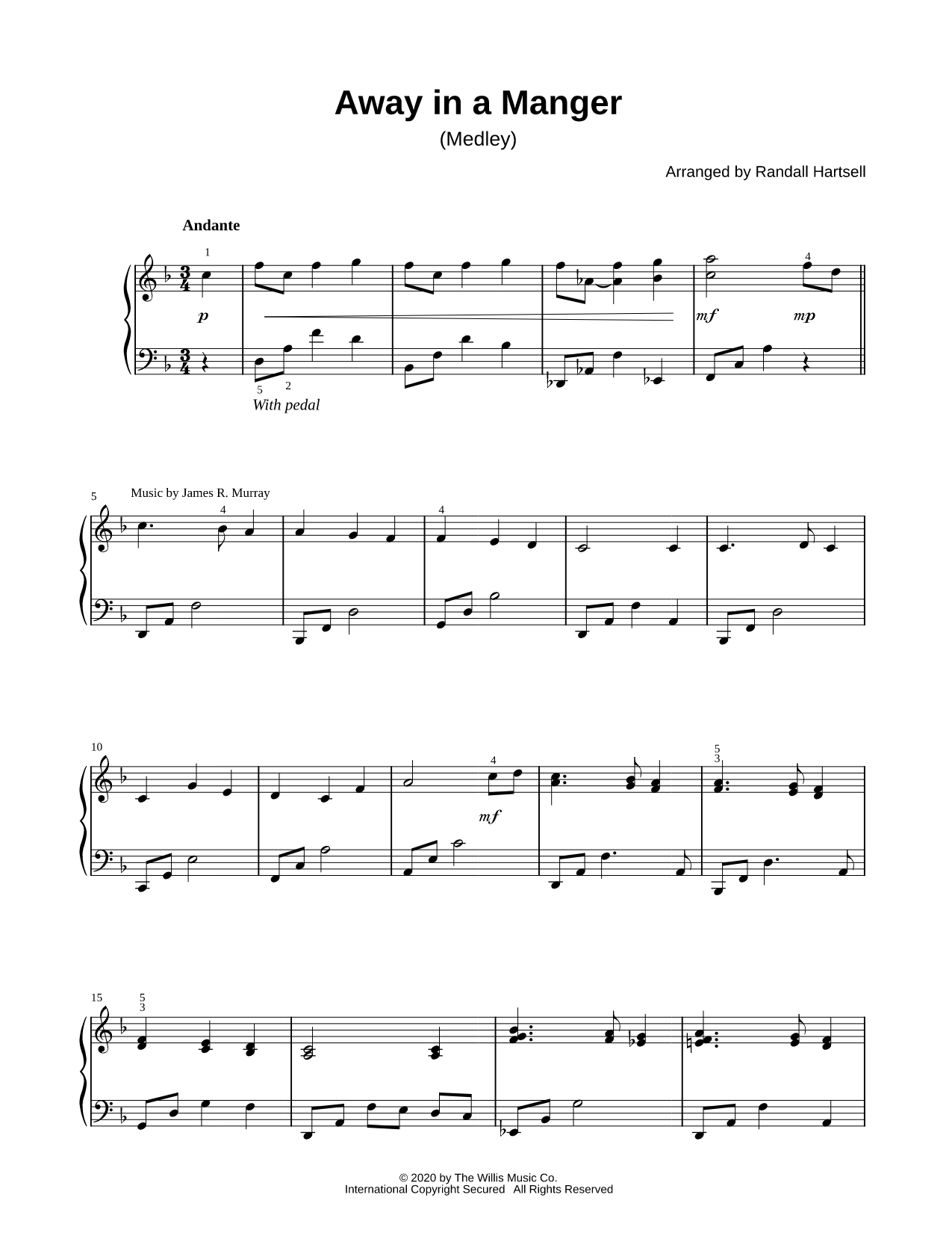 Away in a Manger (medley)