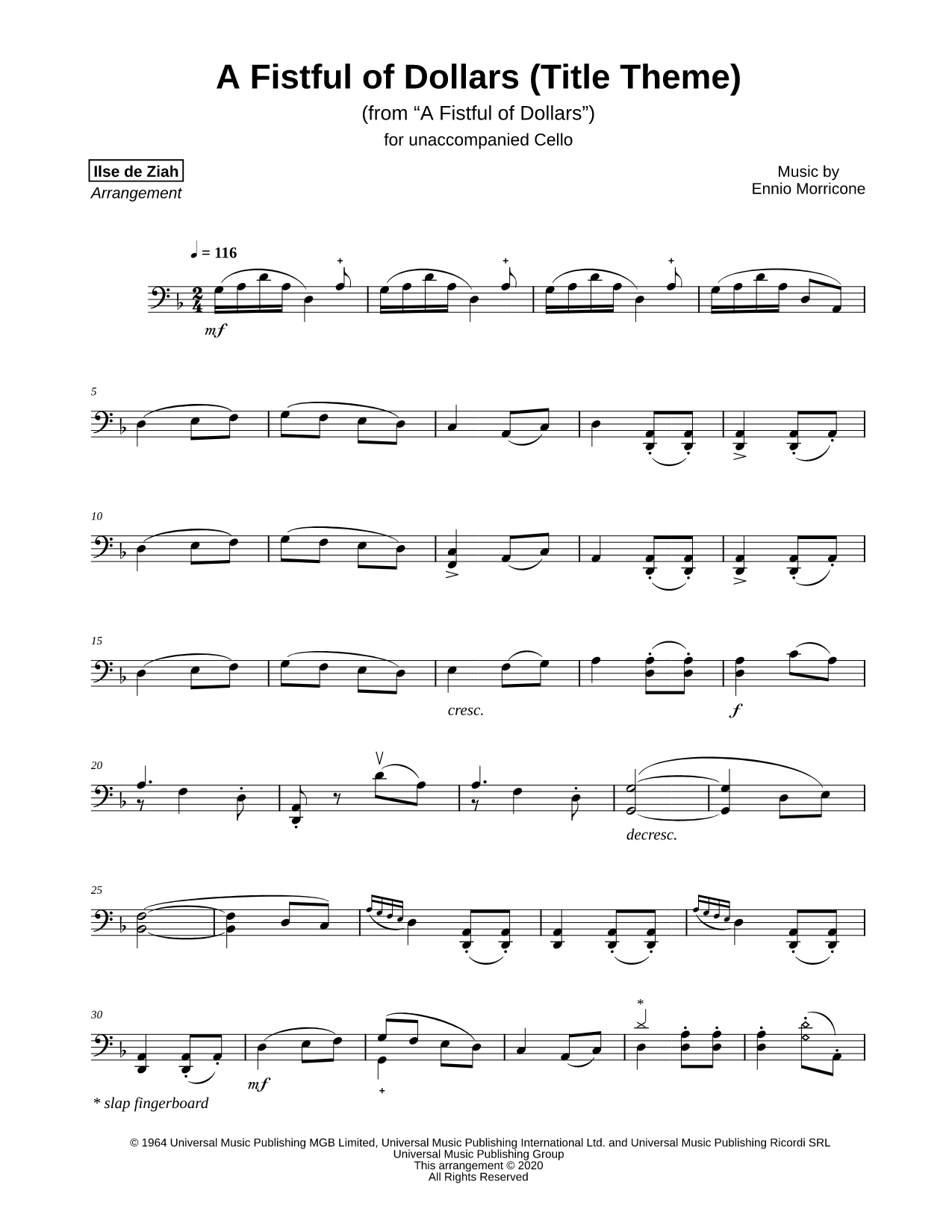 A Fistful of Dollars (Title Theme)