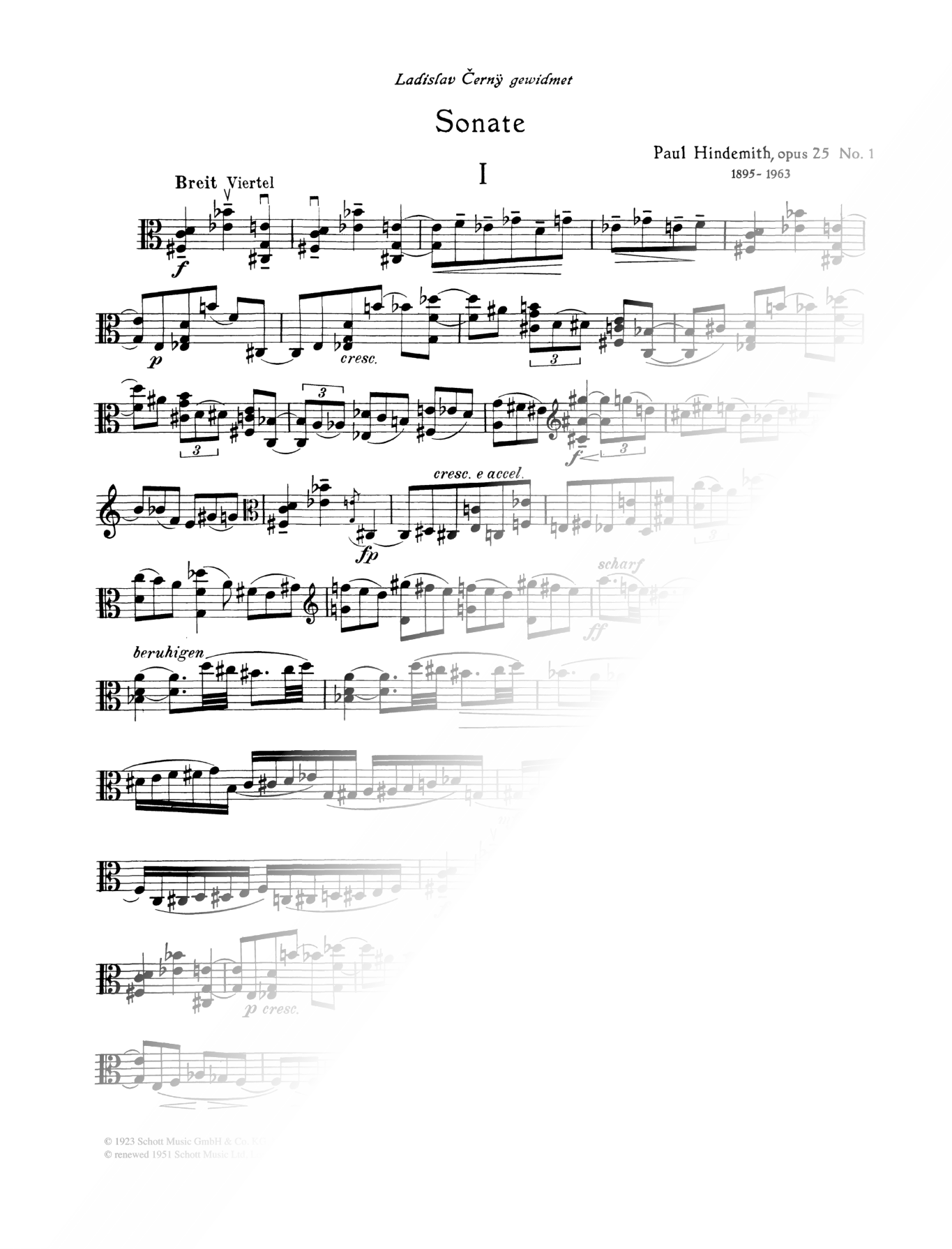 Sonata, Op. 25 No. 1