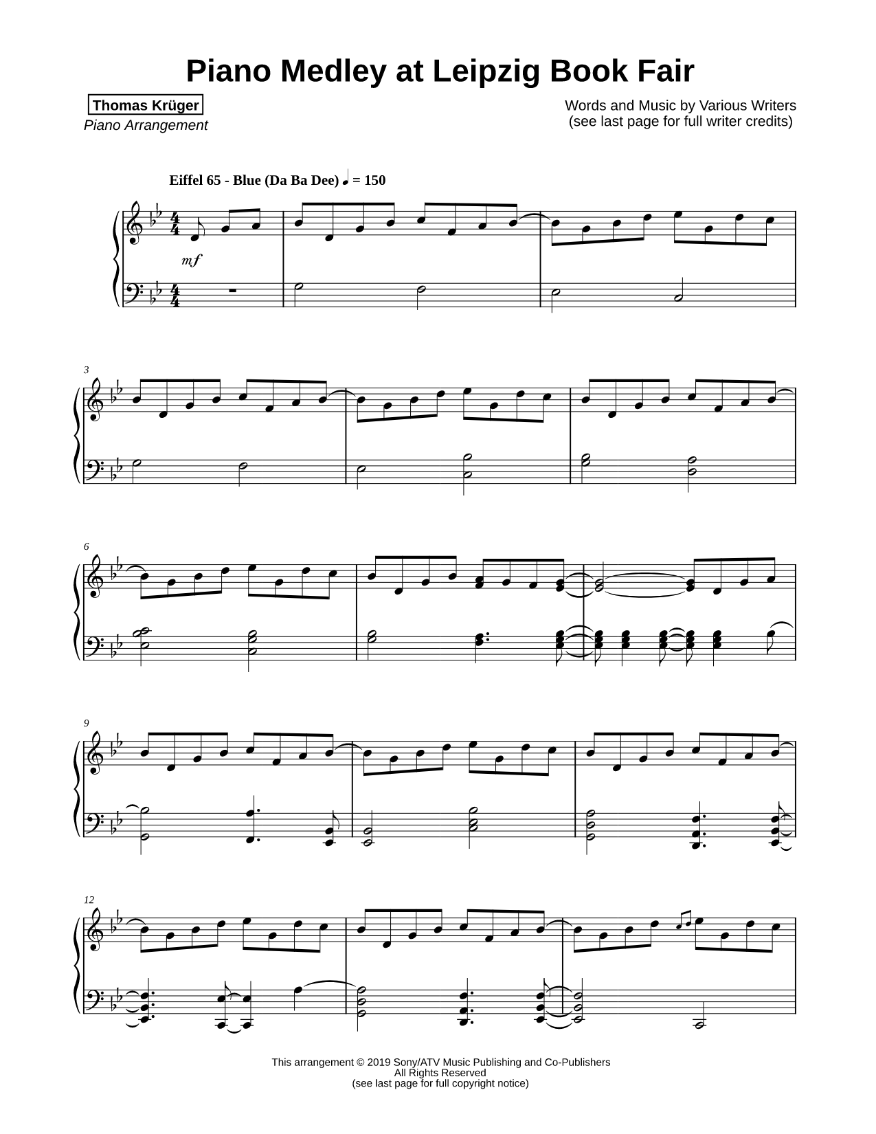 Piano Medley at Leipzig Book Fair