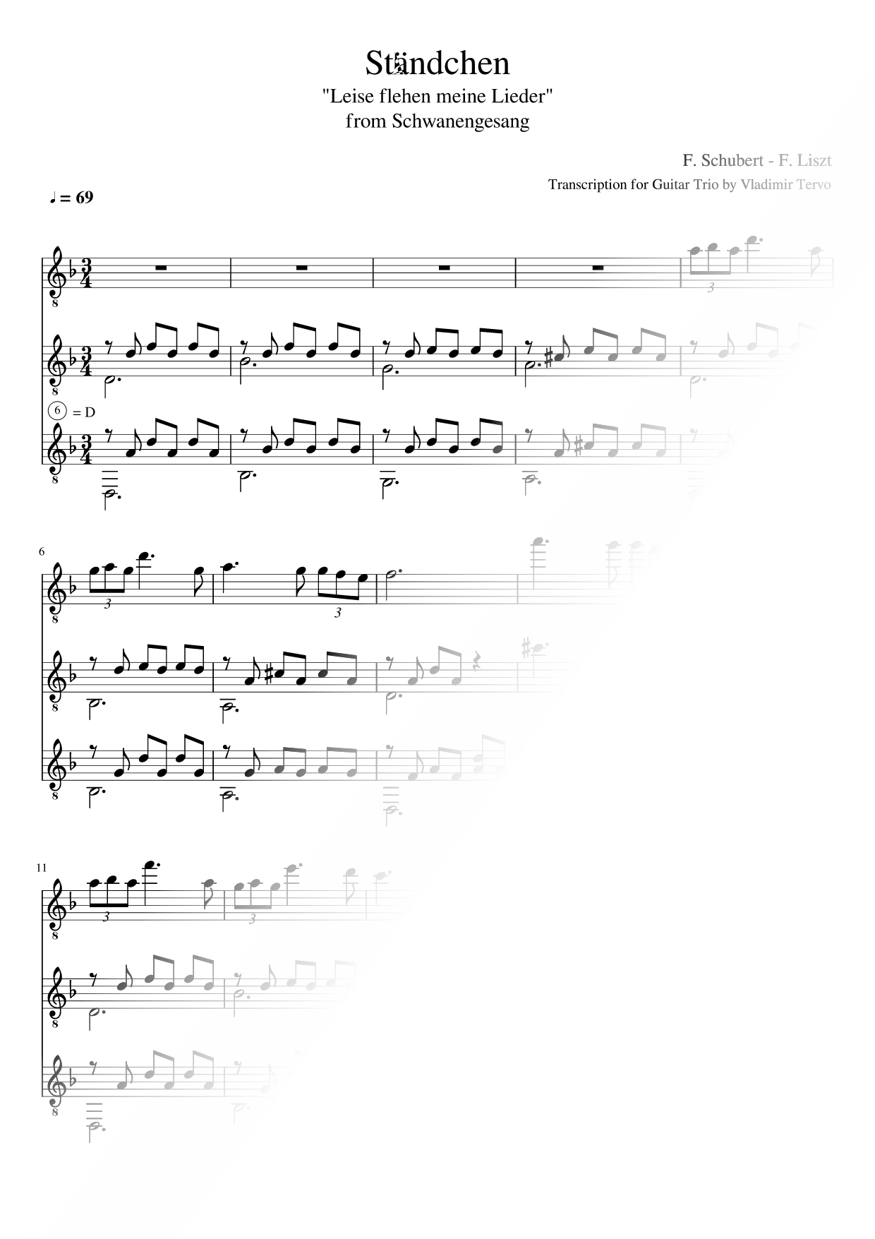 Ständchen - Guitar Trio