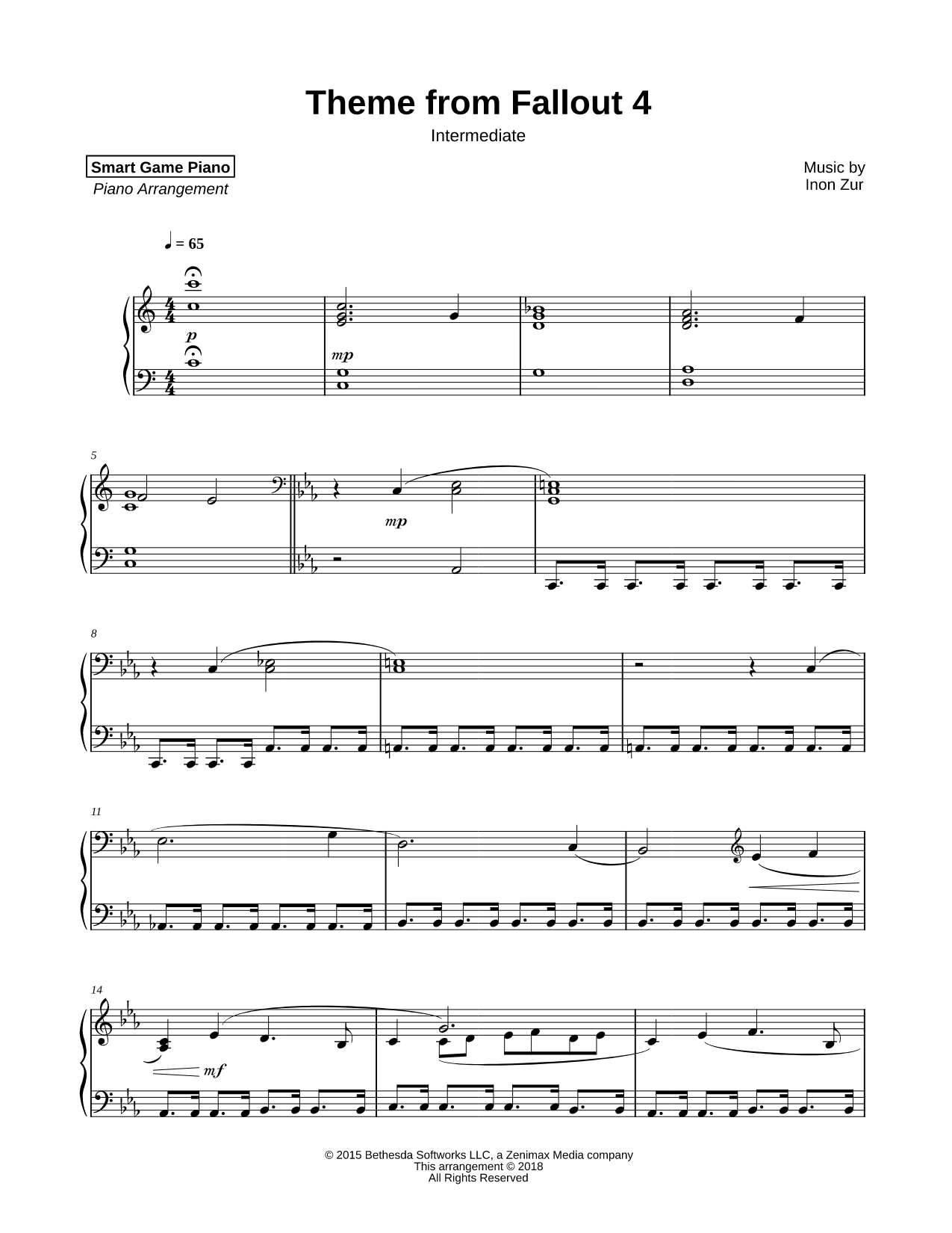 Theme from Fallout 4 [intermediate]