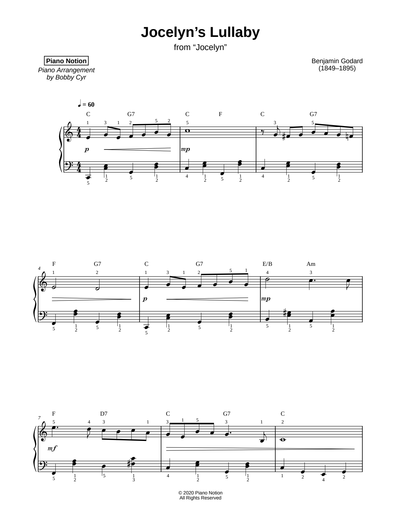 Jocelyn's Lullaby