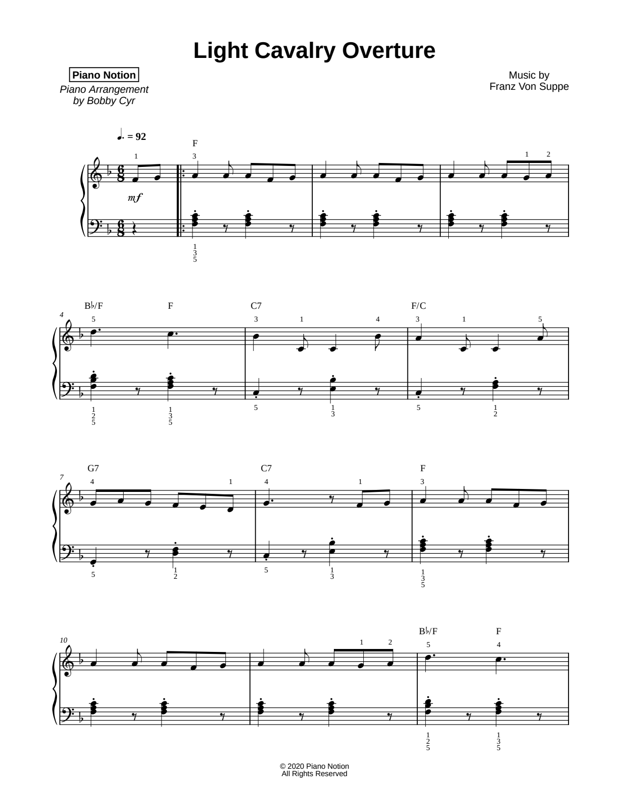 Light Cavalry Overture
