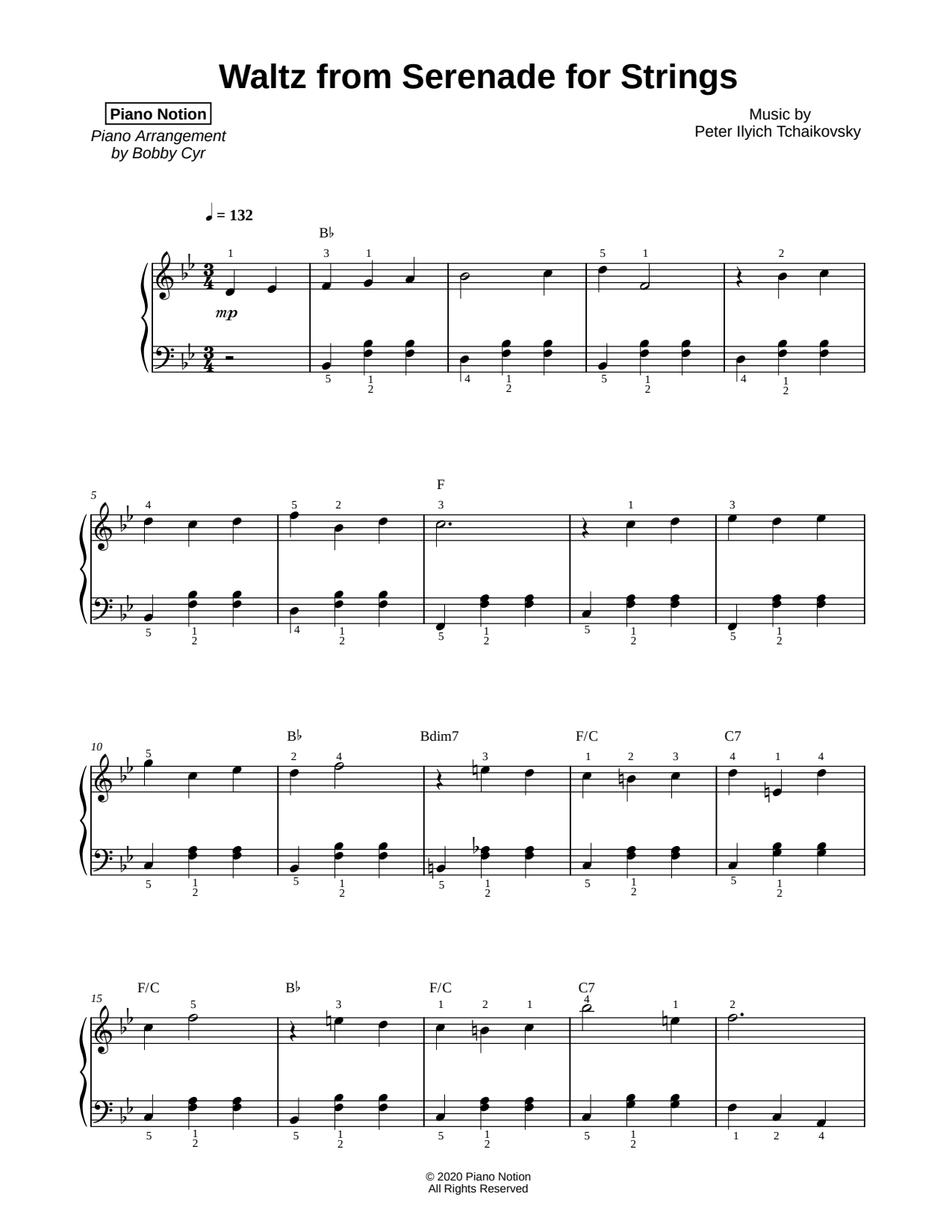 Waltz from Serenade for Strings