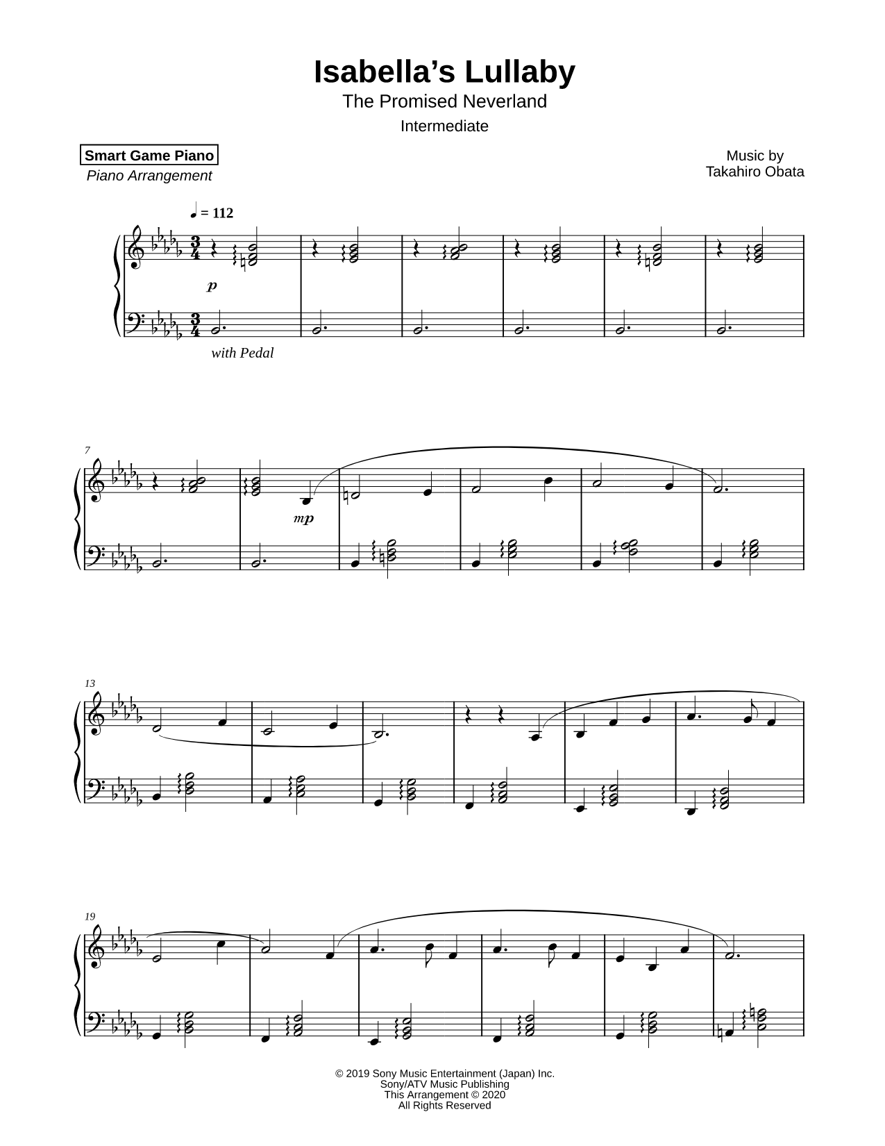Isabella's Lullaby [intermediate]