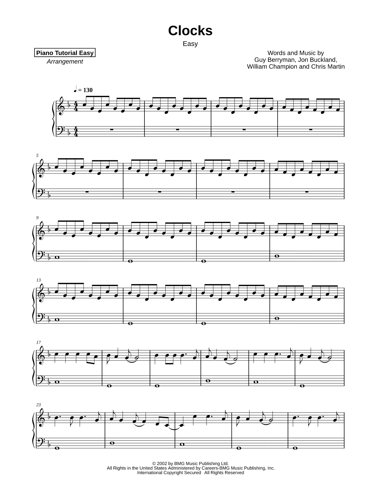 Clocks [easy]