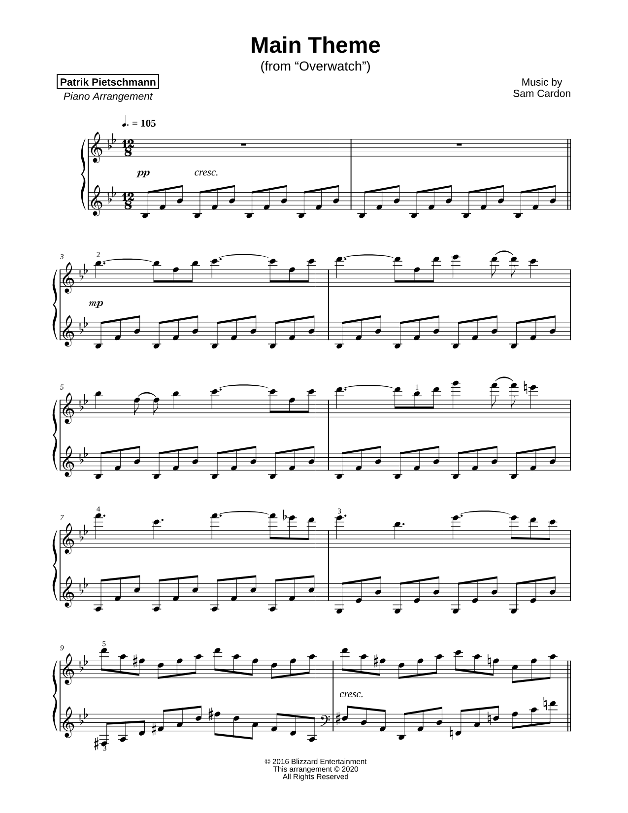 Main Theme from Overwatch