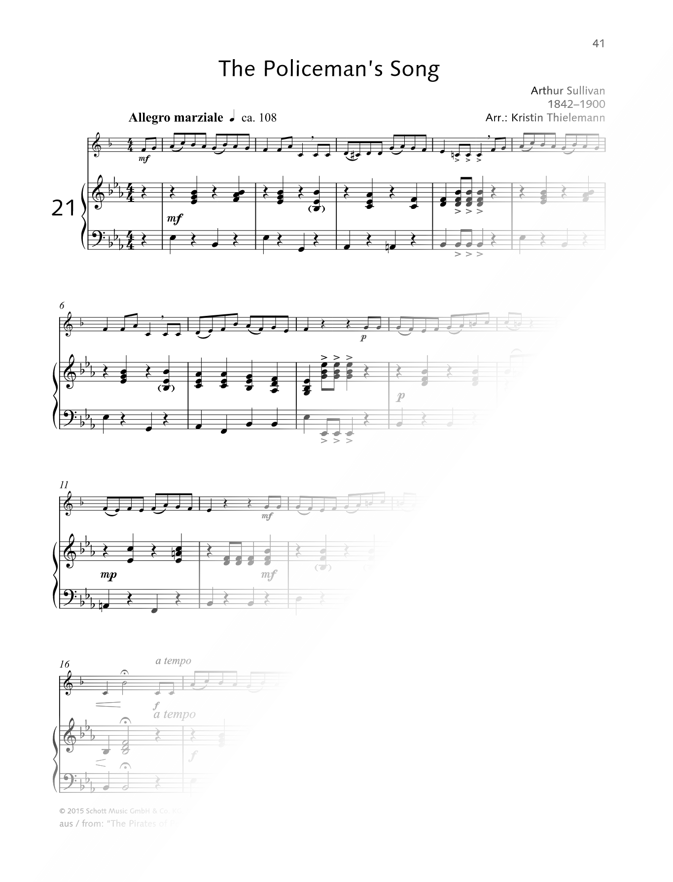 The Policeman's Song
