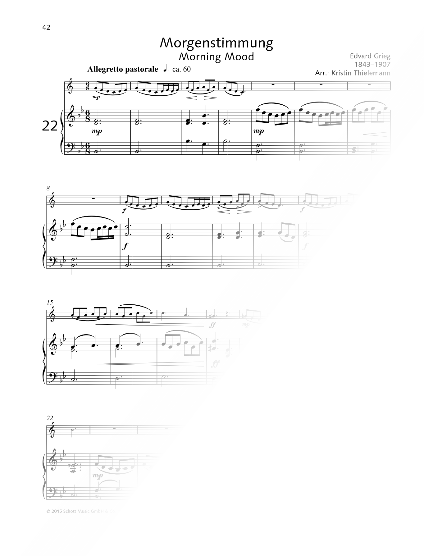 Morning Mood - Trumpet & Piano