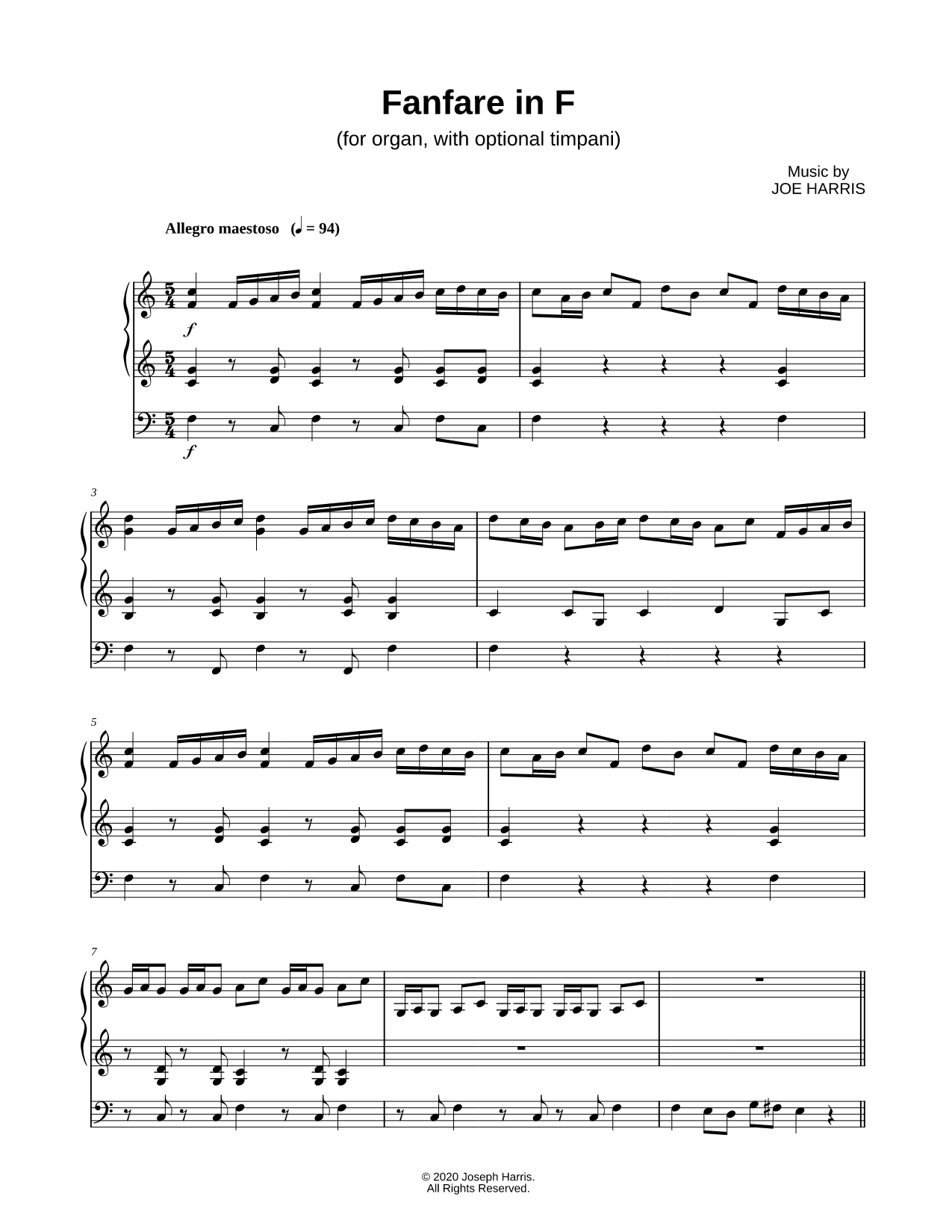 Fanfare in F