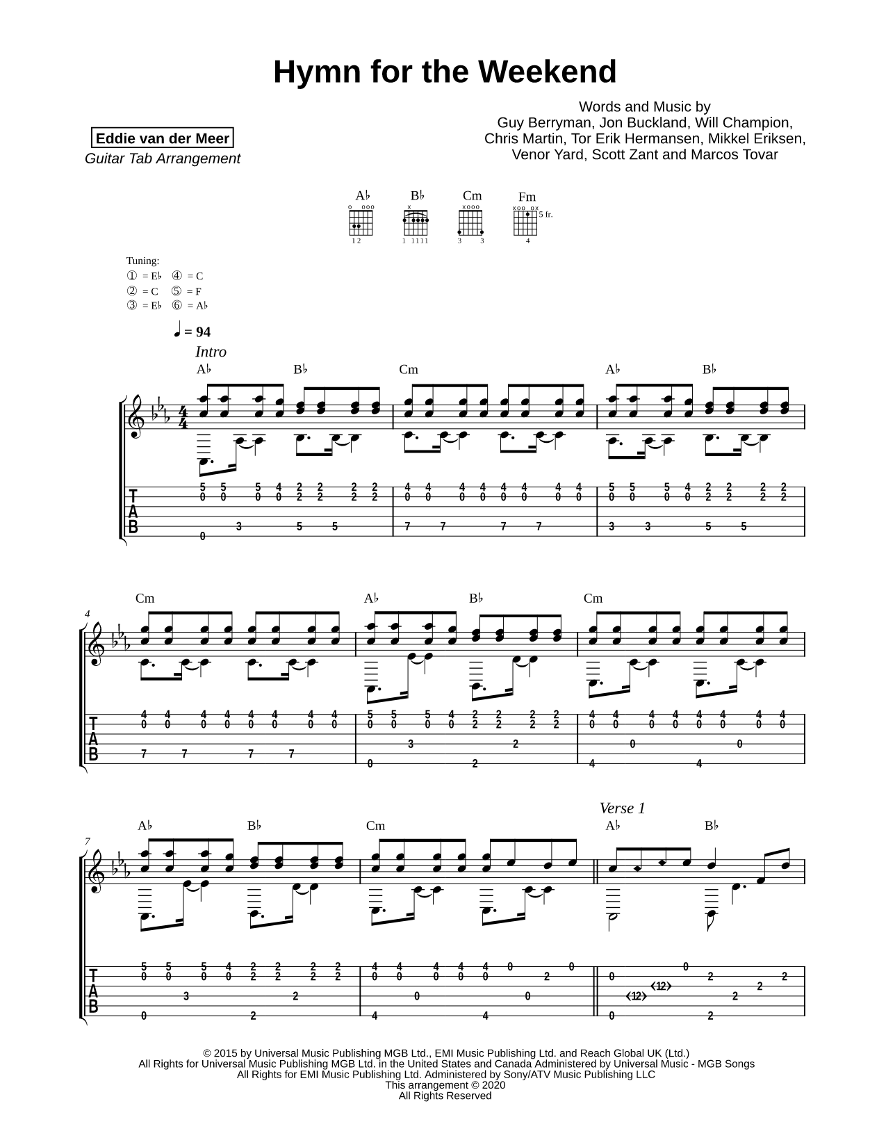 Hymn for the Weekend
