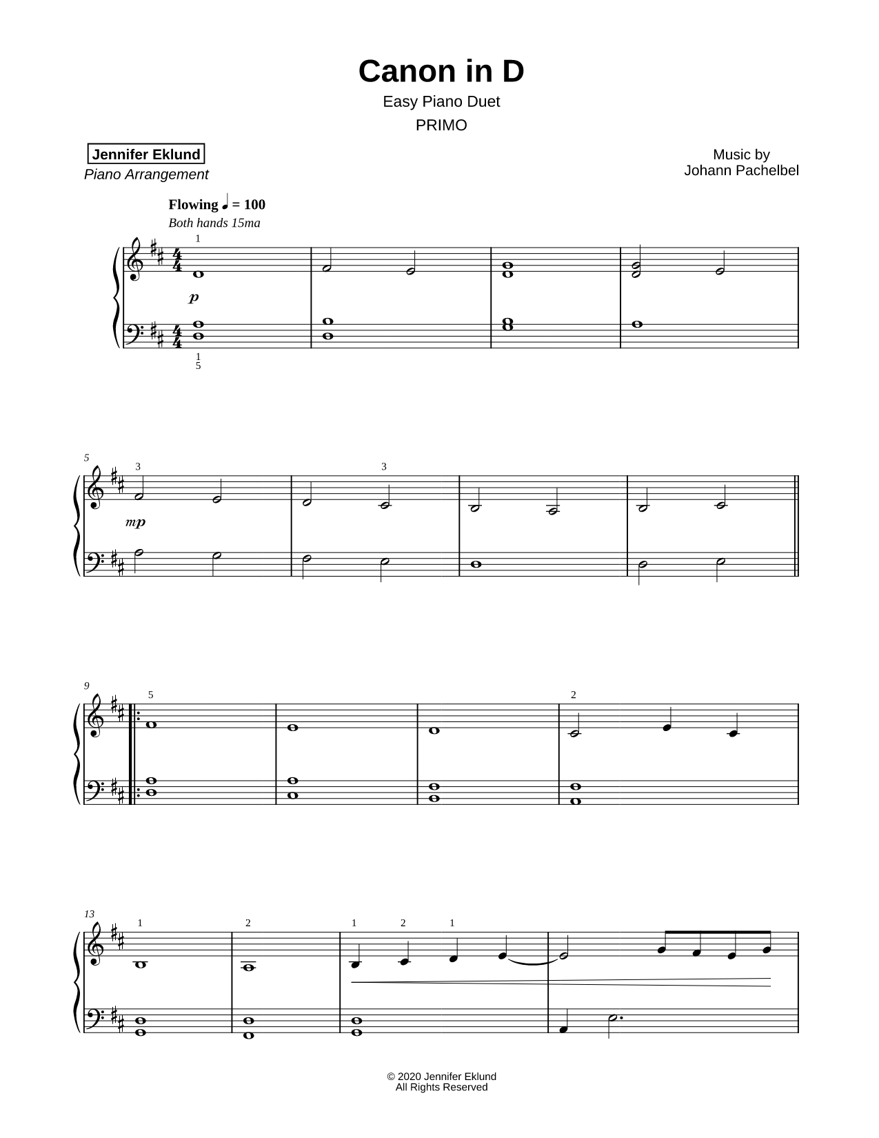 Canon in D [easy]