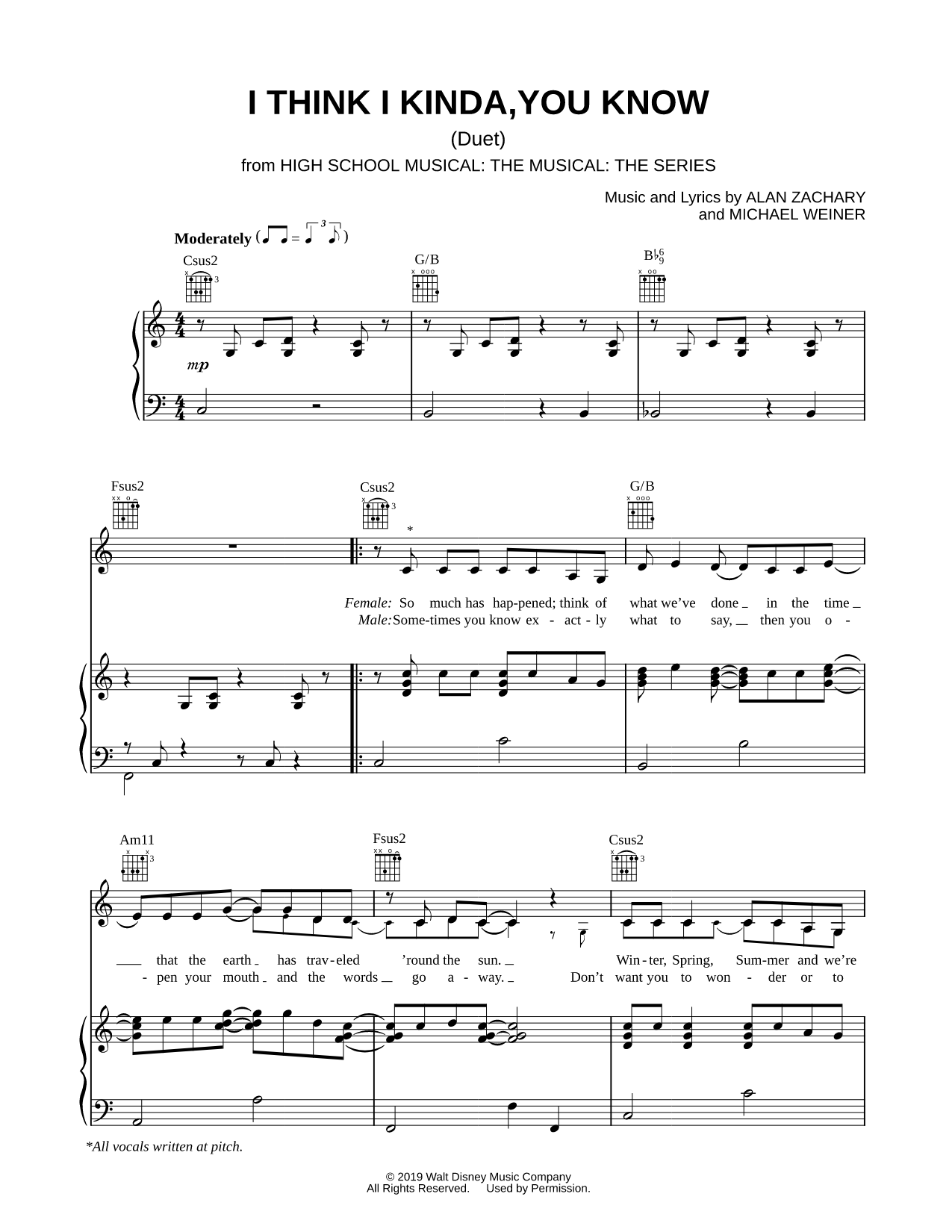 I Think I Kinda, You Know (Duet)