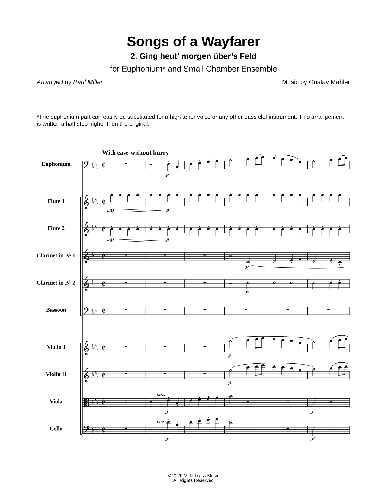 Songs of a Wayfarer: II. Ging heut' morgen über's Feld