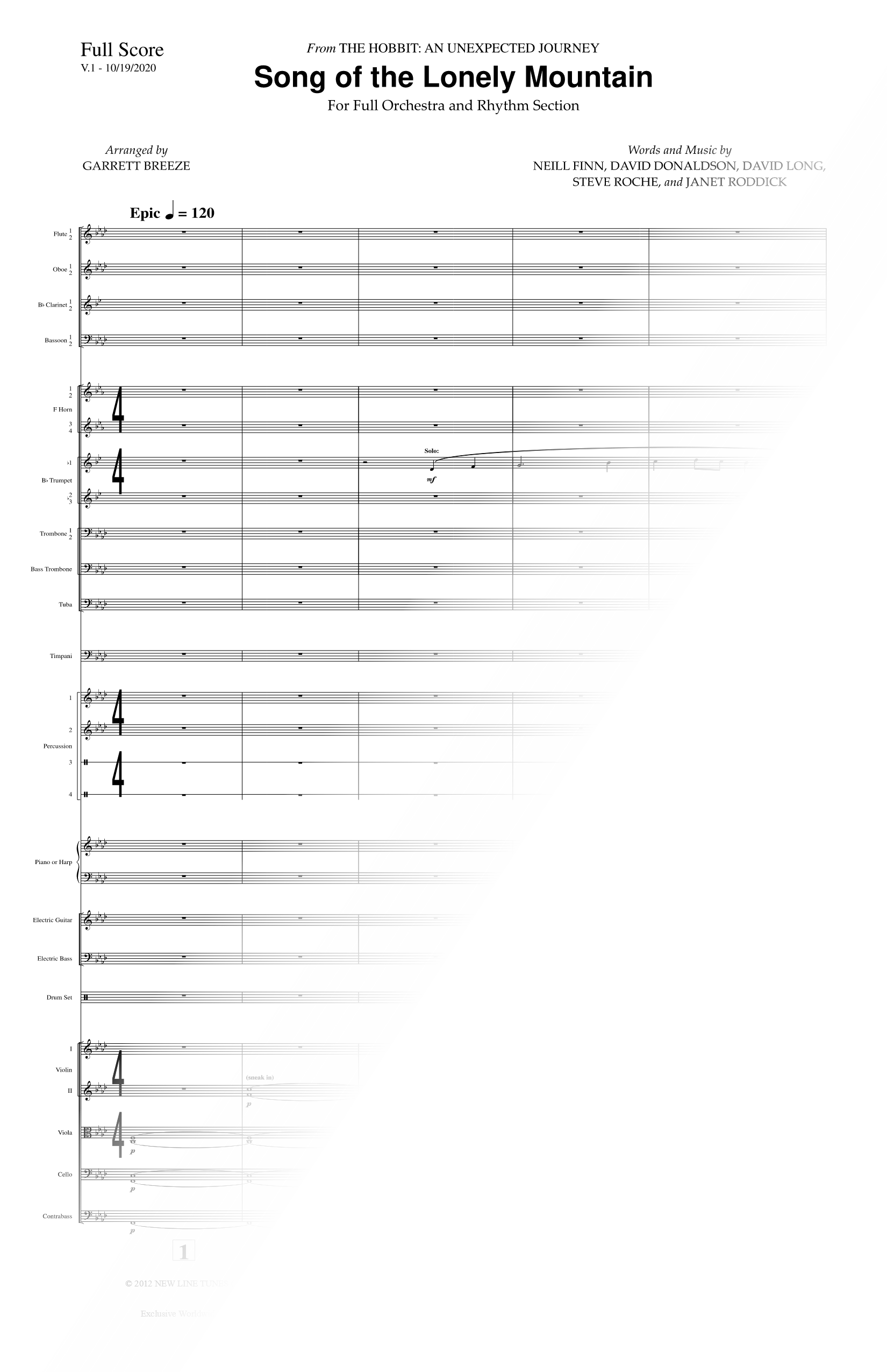 Song of the Lonely Mountain
