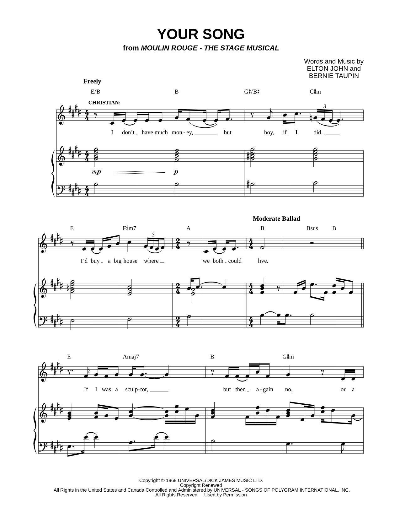 Your Song