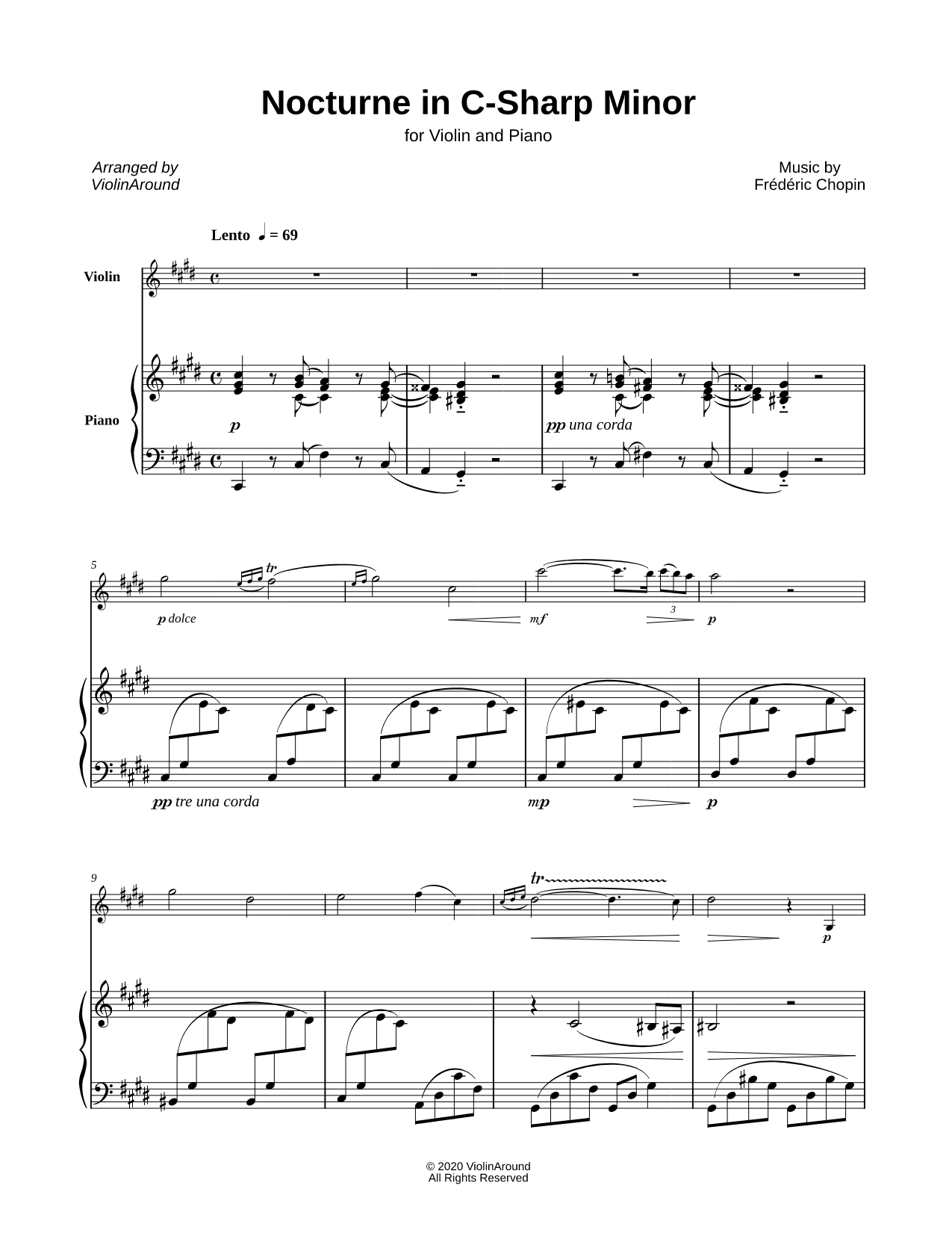 Nocturne in C-Sharp Minor, Op. posth.