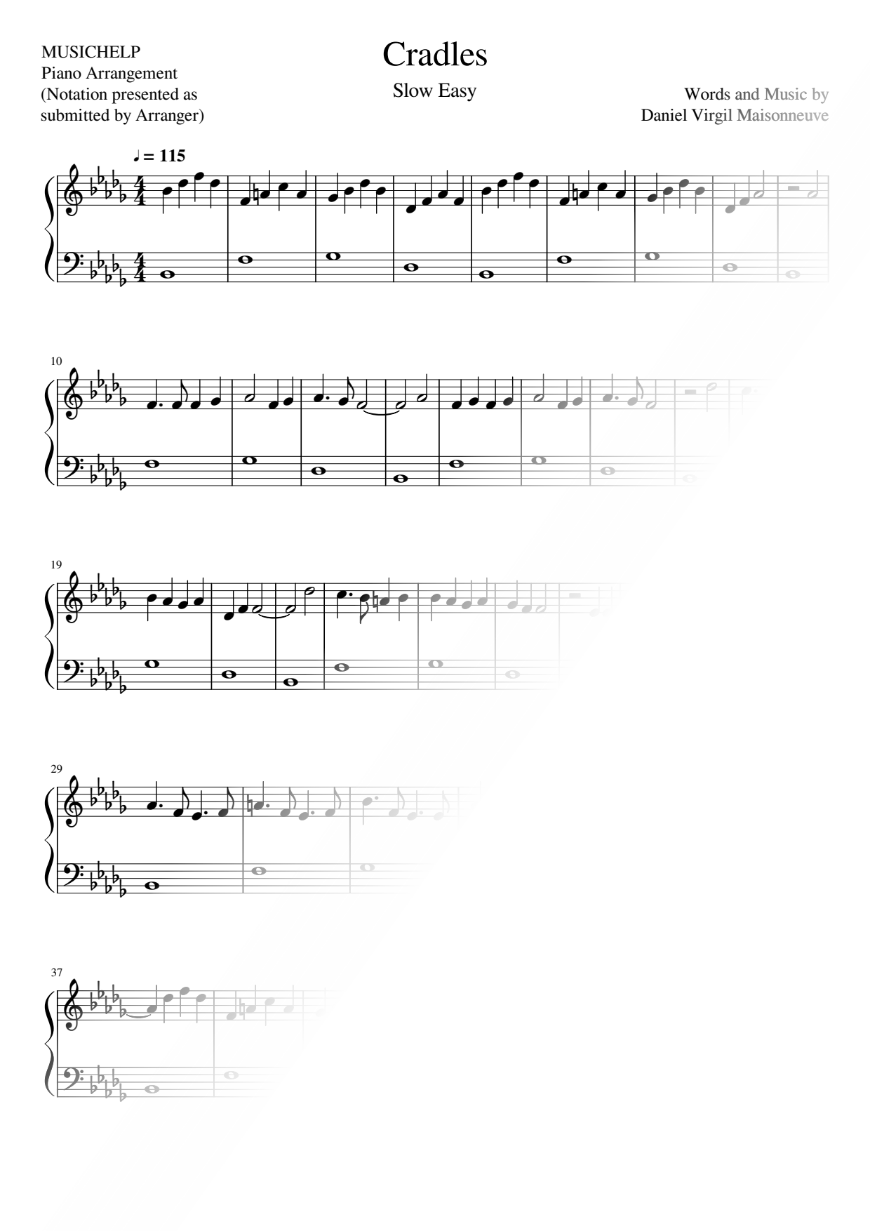 Cradles [slow easy]