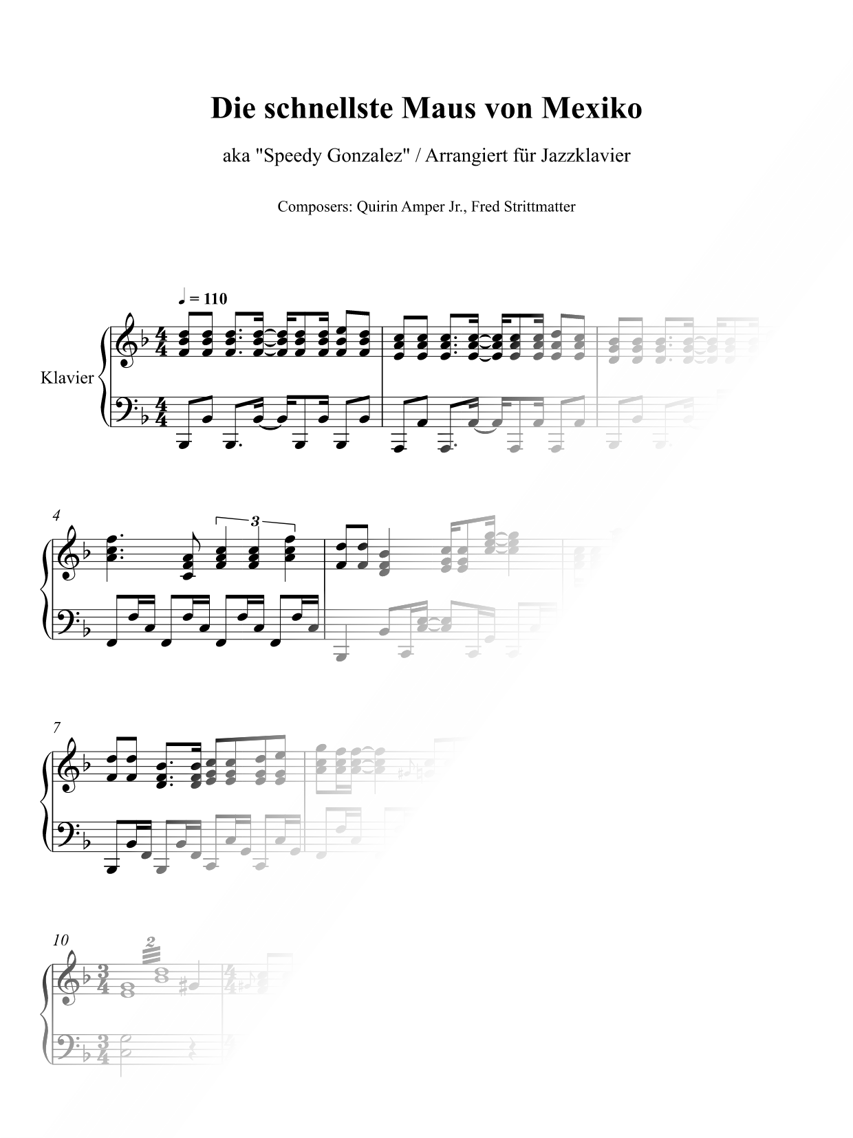 Die schnellste Maus von Mexiko [jazz version]