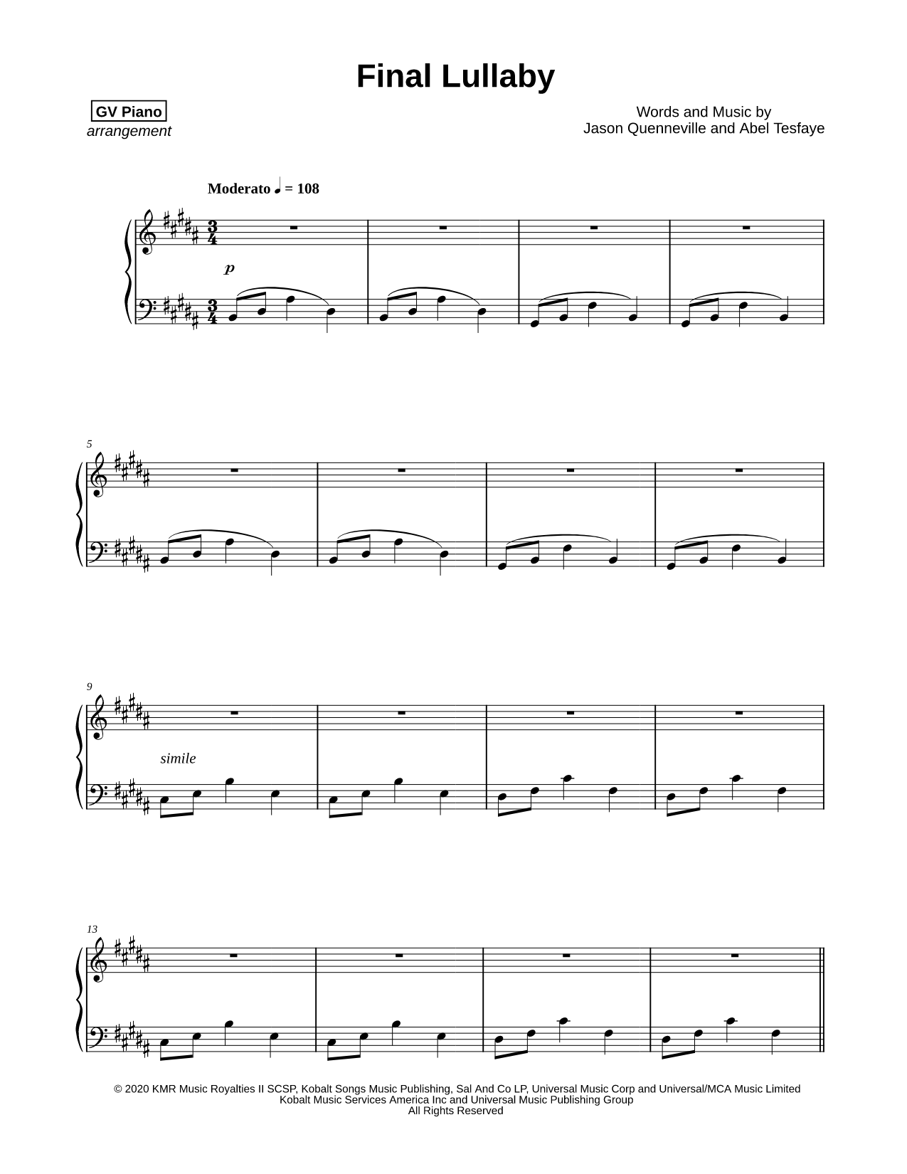 Final Lullaby