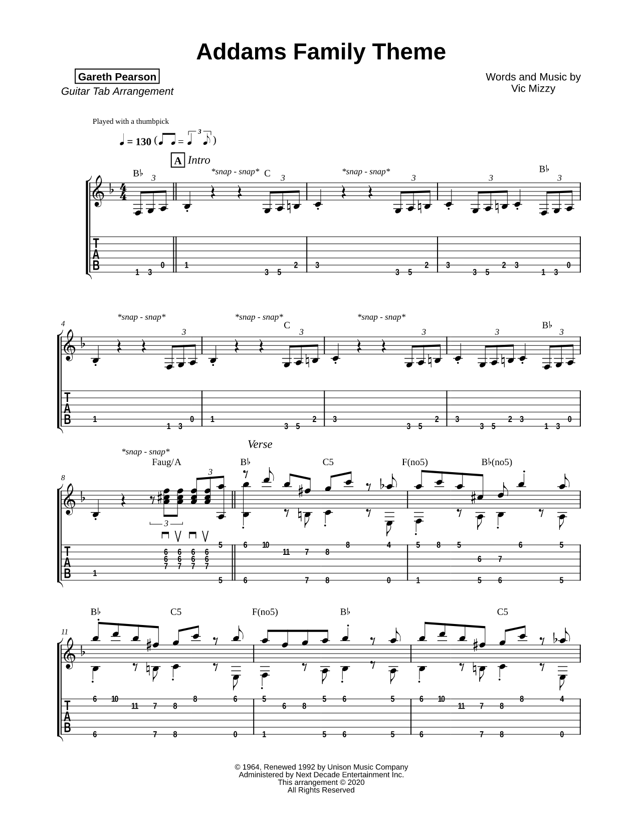 The Addams Family Theme