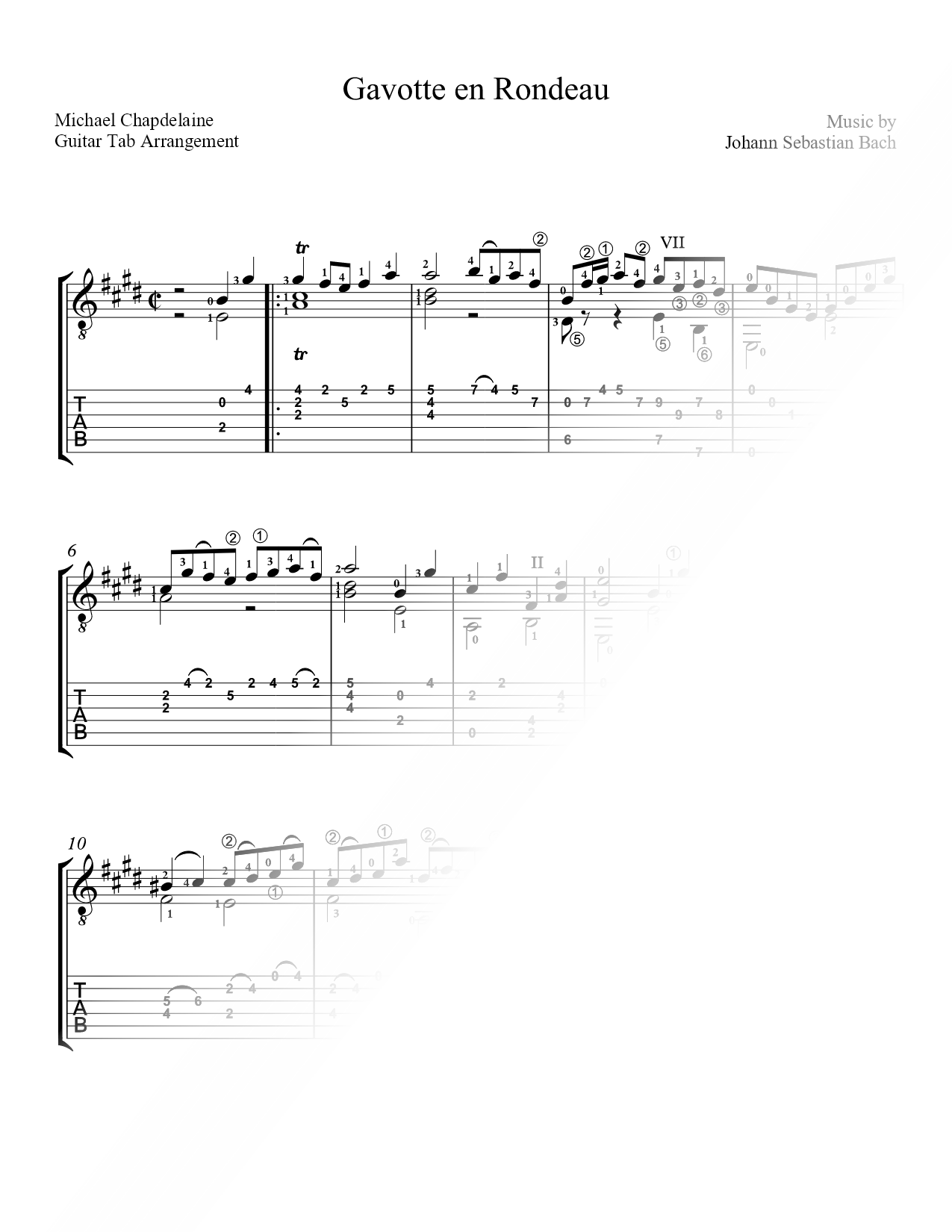 Gavotte en Rondeau