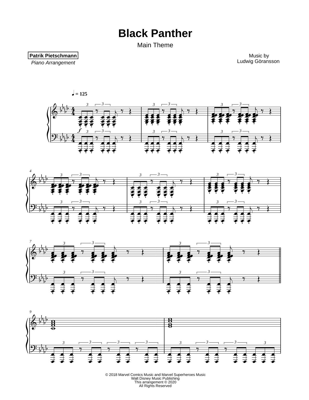 Black Panther (Main Theme)