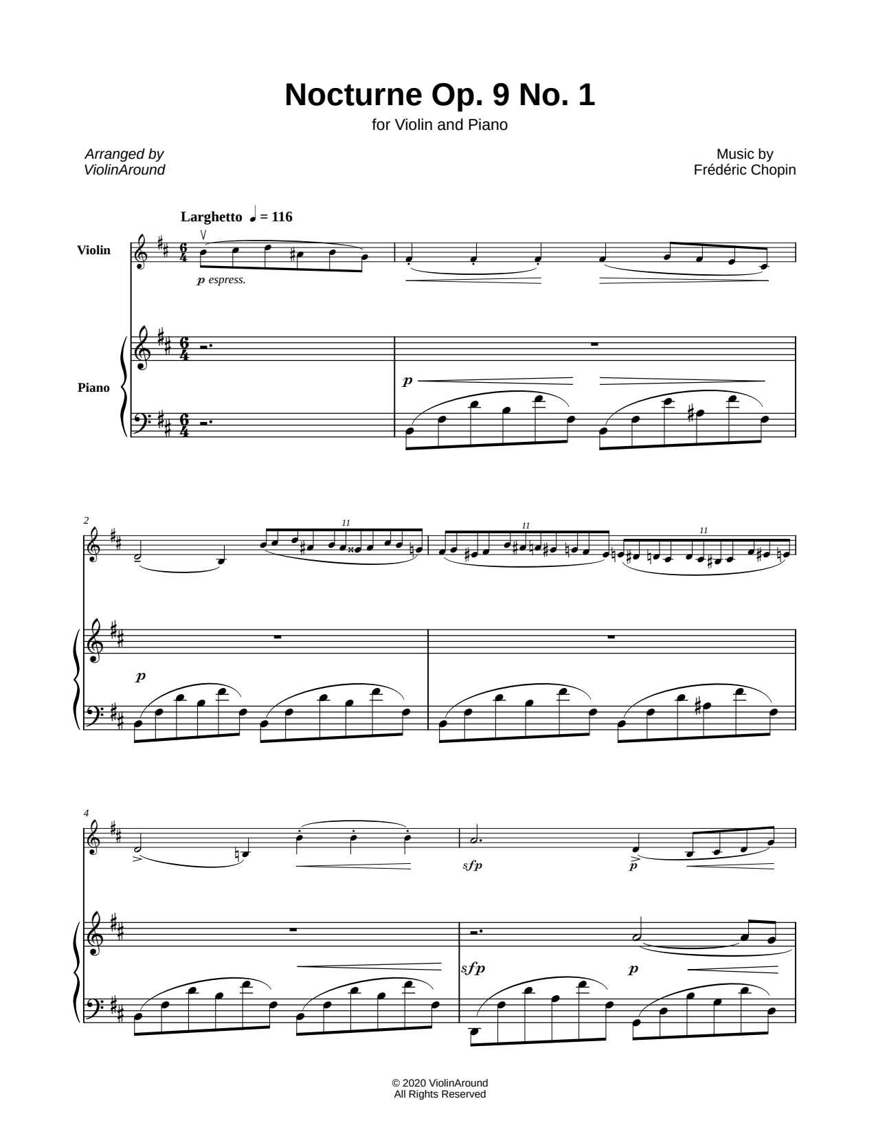 Nocturne, Op. 9, No. 1