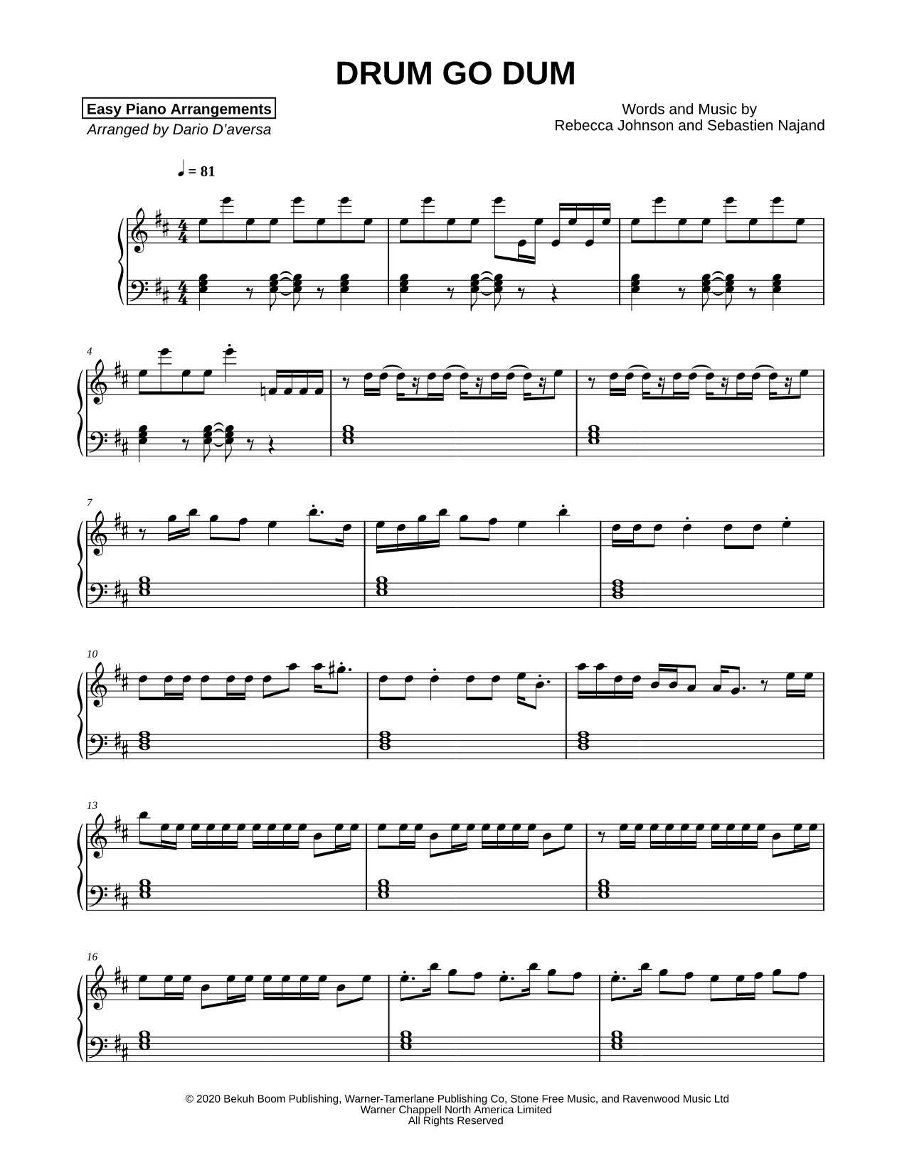 DRUM GO DUM [easy]