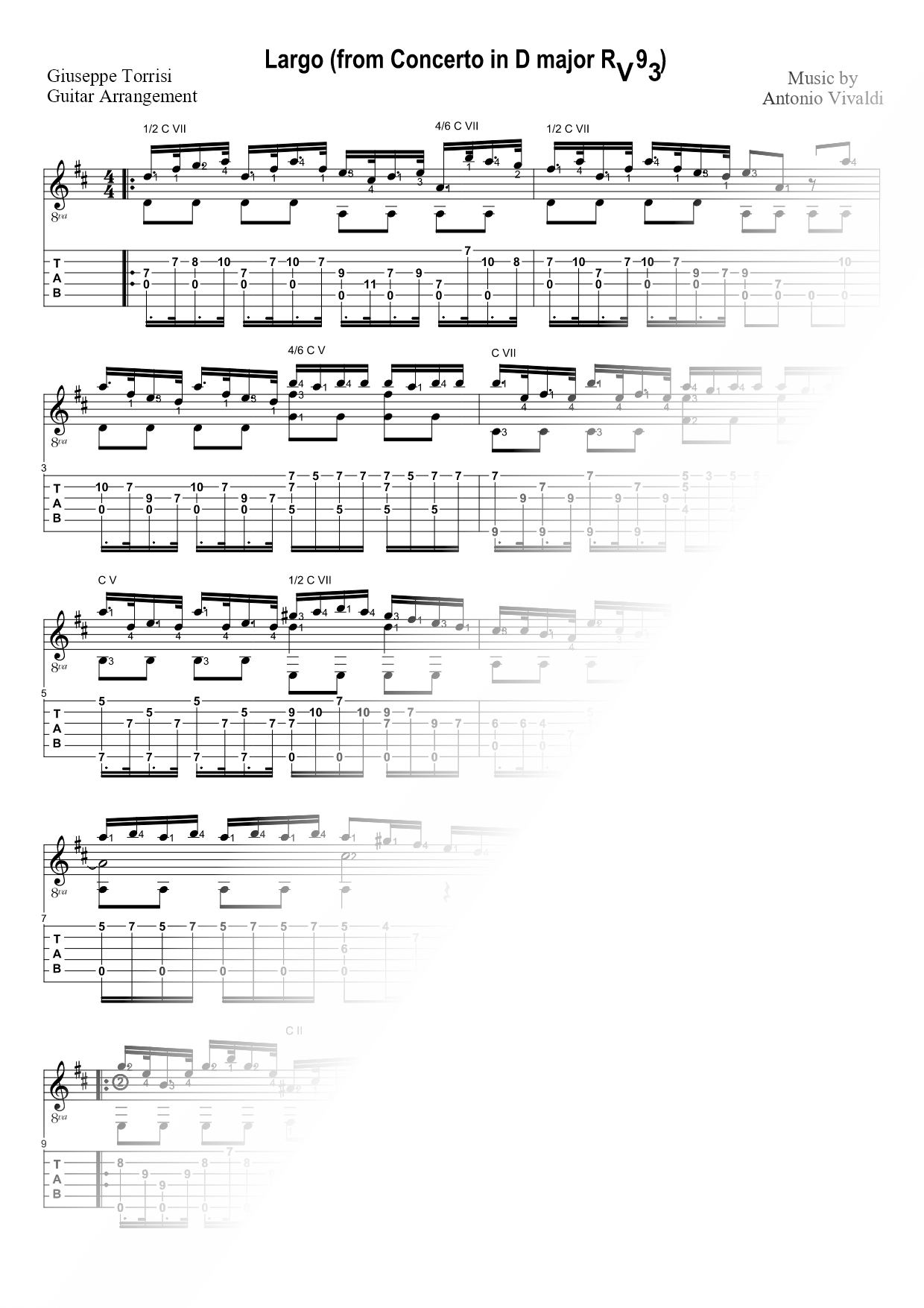 Concerto in D Major, RV 93: II. Largo