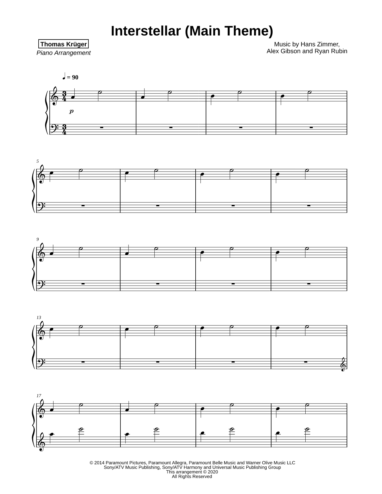 Interstellar (Main Theme)
