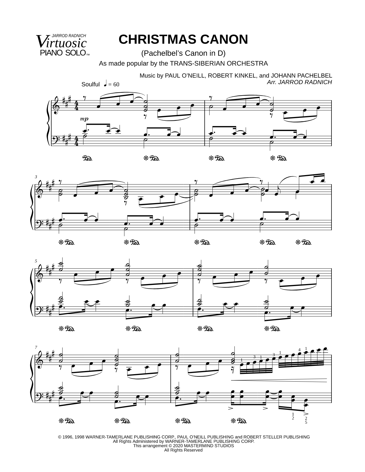 Christmas Canon (Pachelbel's Canon in D)