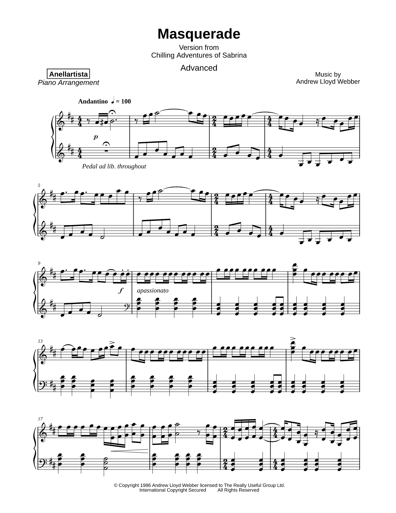Masquerade [advanced]