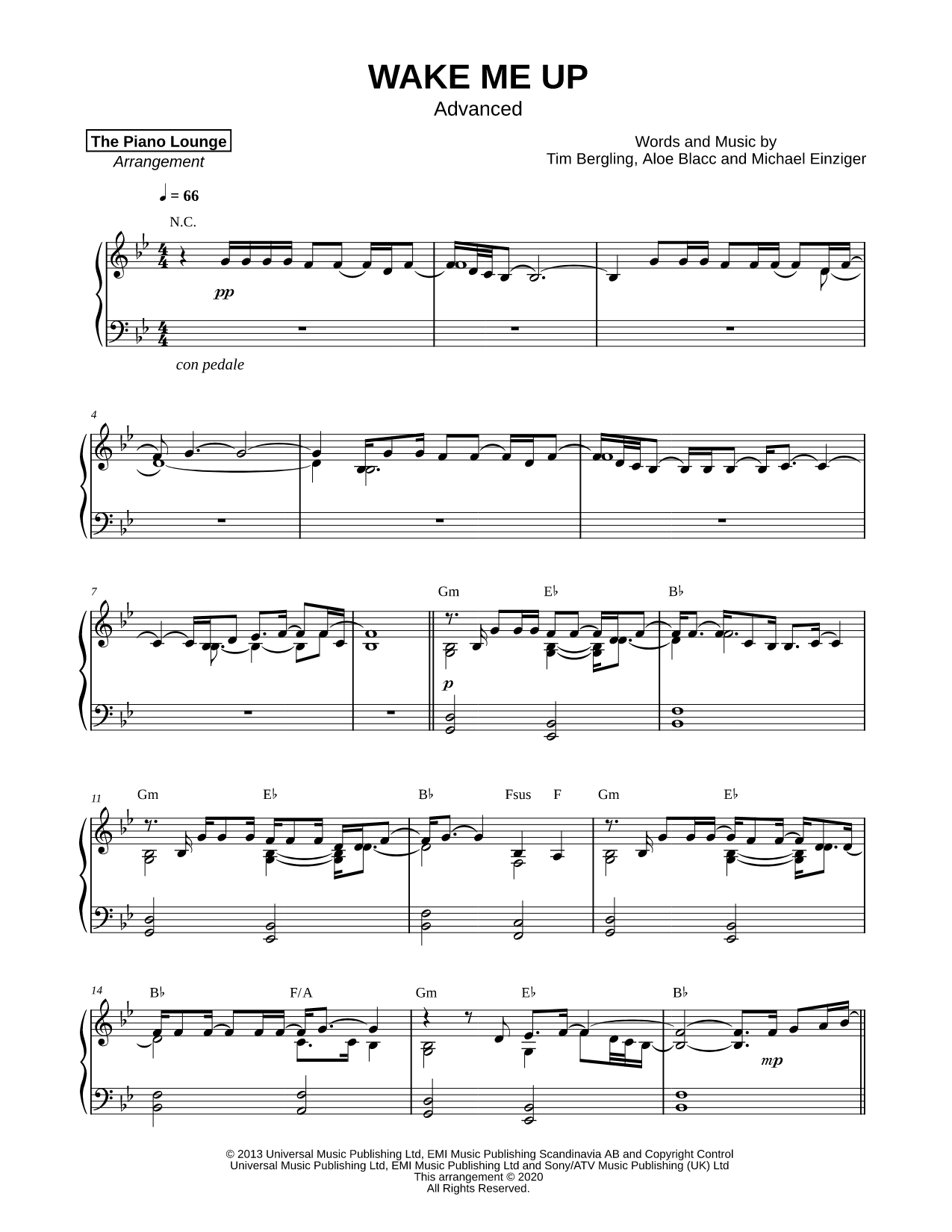 Wake Me Up [advanced]