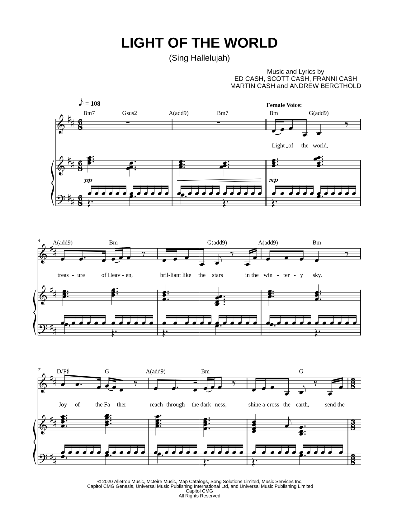 Light of the World (Sing Hallelujah)