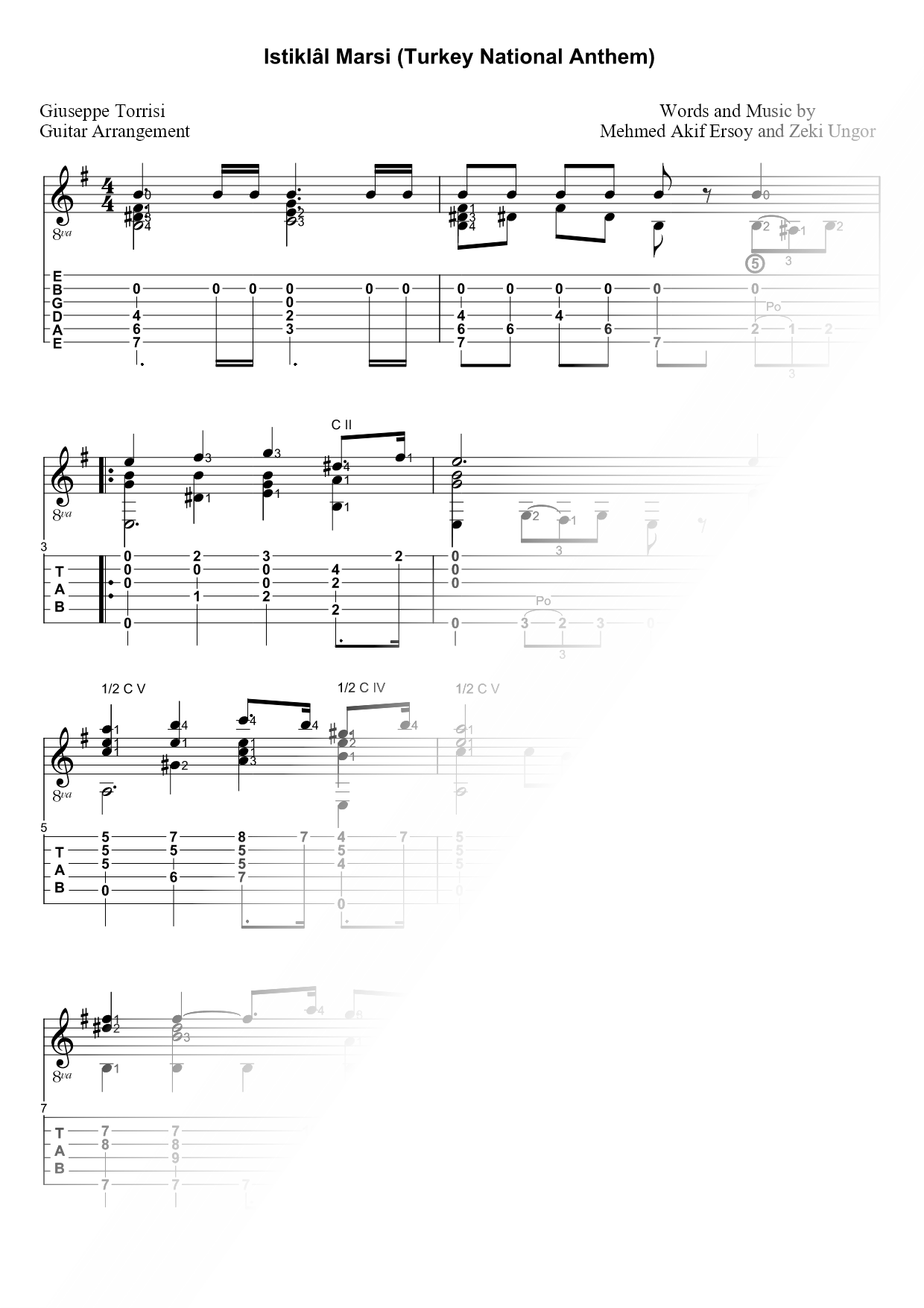 Turkish National Anthem