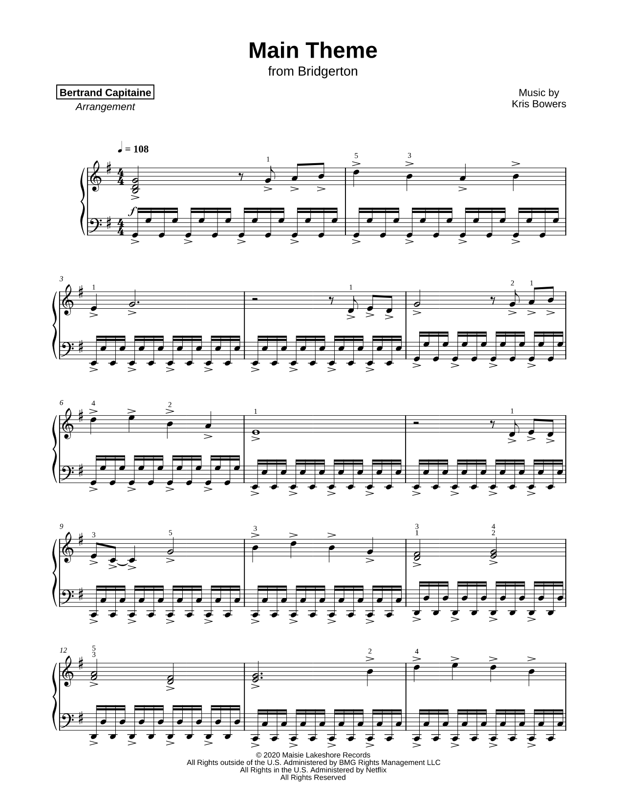 Main Theme from Bridgerton