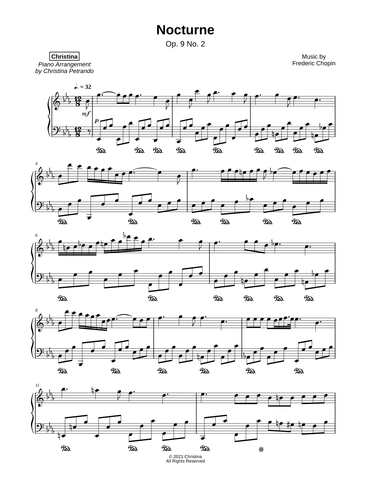 Nocturne in Eb Major, Op. 9, No. 2