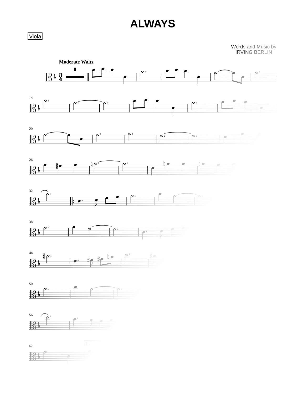 Always - Viola