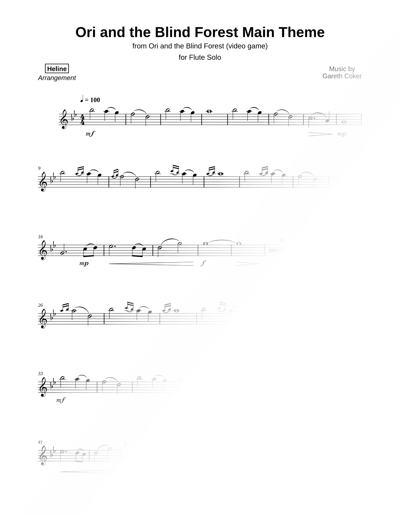 Main Theme from Ori and the Blind Forest