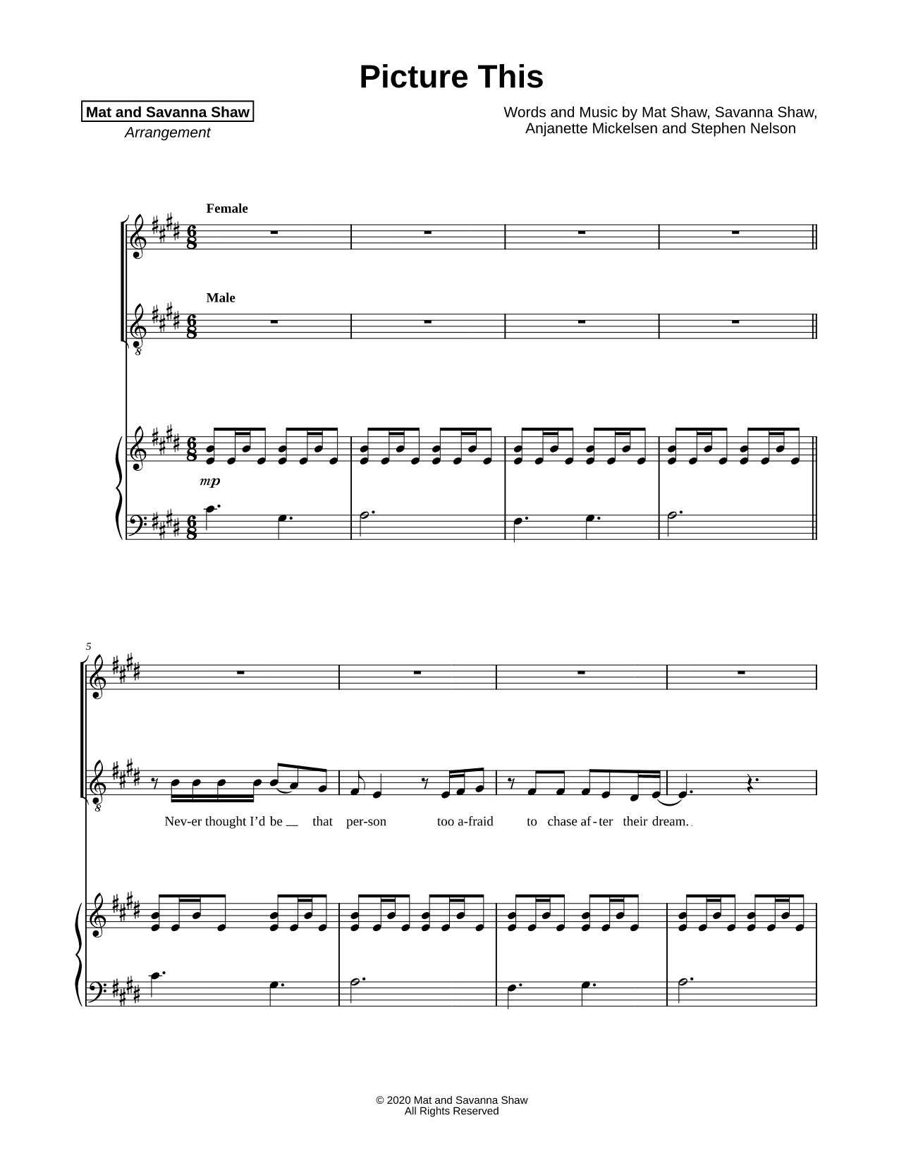 Picture This [vocal duet]