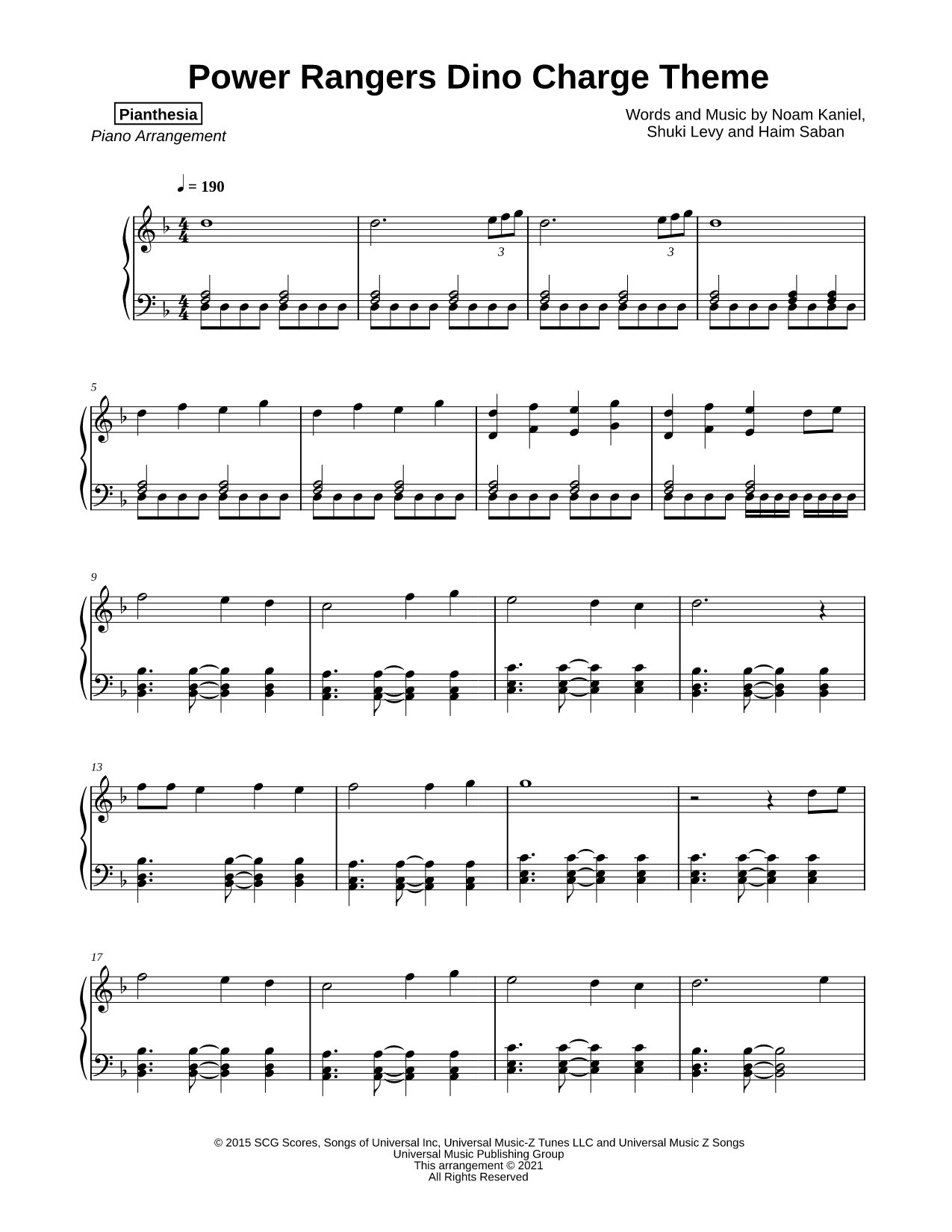 Power Rangers Dino Charge Theme