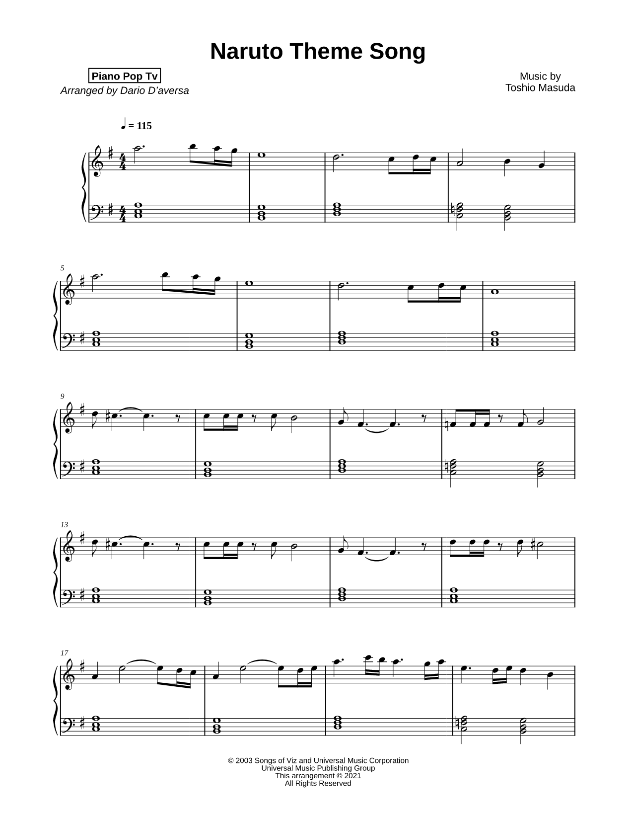 Naruto Main Theme