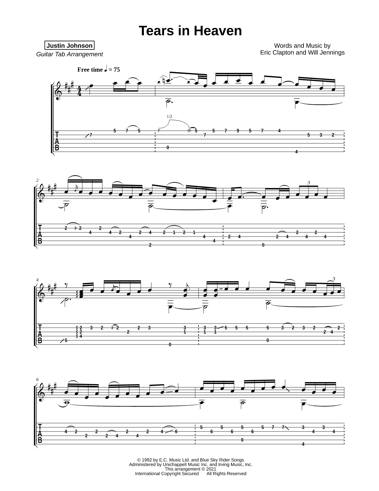 Tears in Heaven