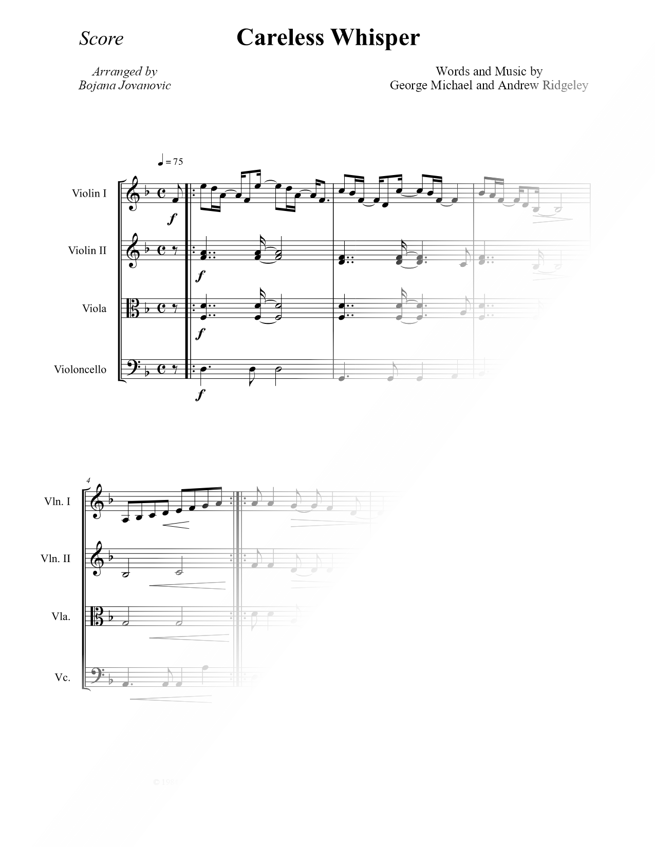 Careless Whisper