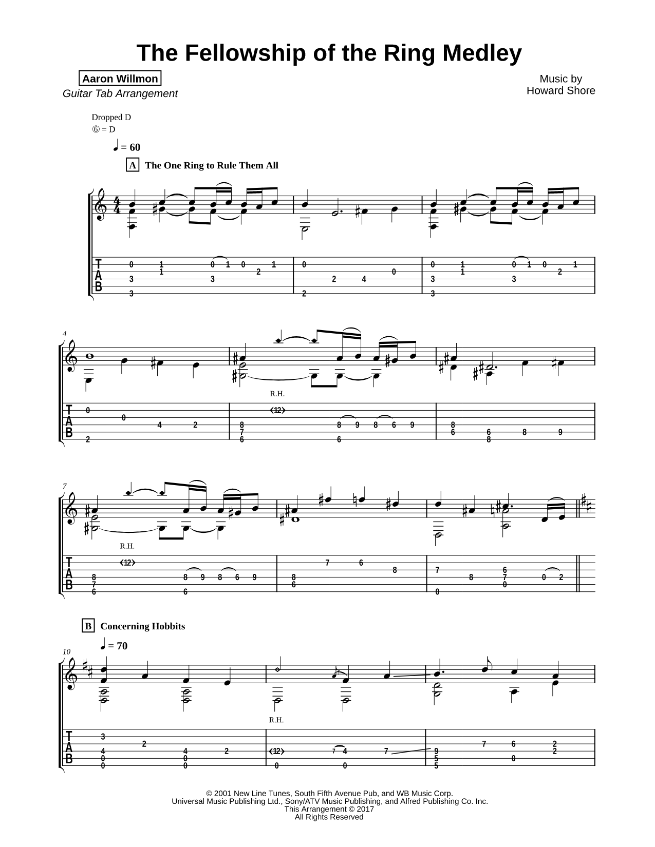 The Fellowship of the Ring Medley