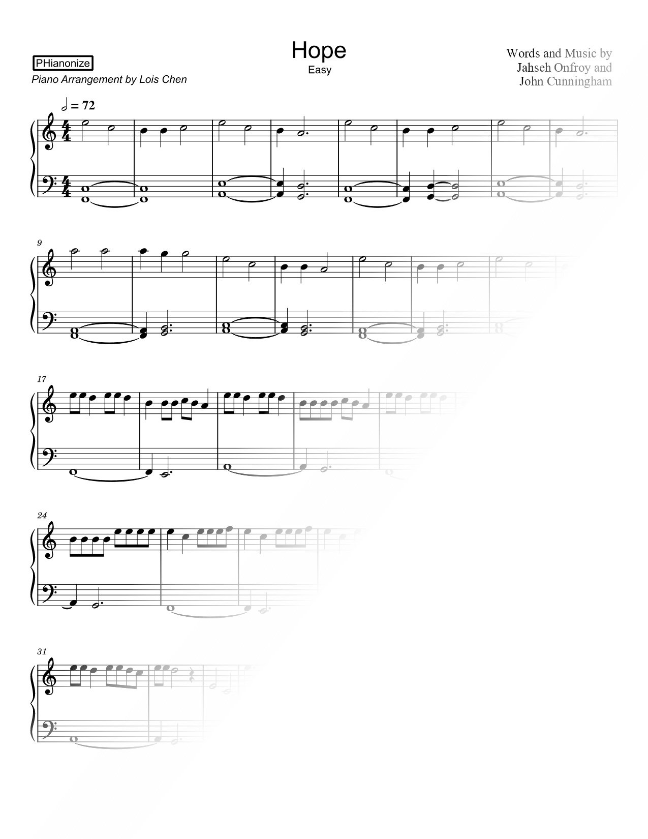 Hope [easy]
